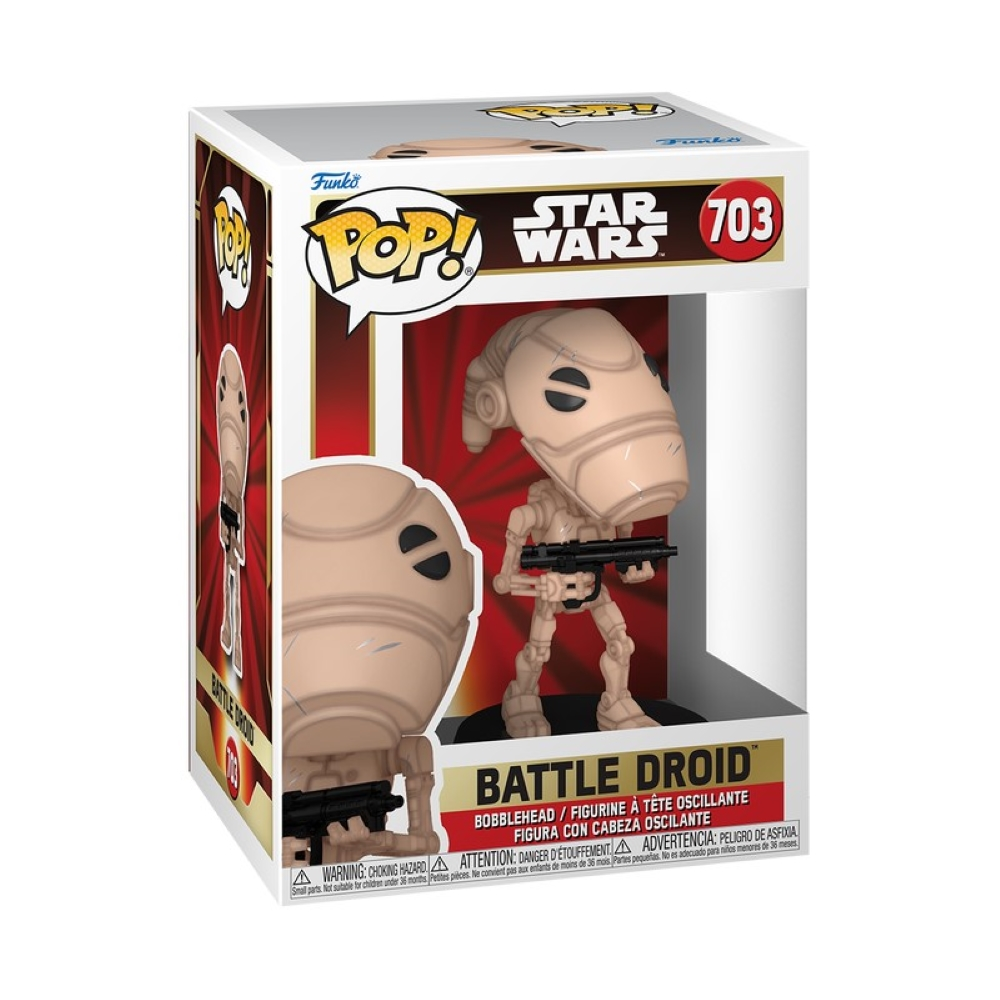 Фигурка Funko POP Star Wars: PM 25th - Battle Droid (5908305248019) фото 2