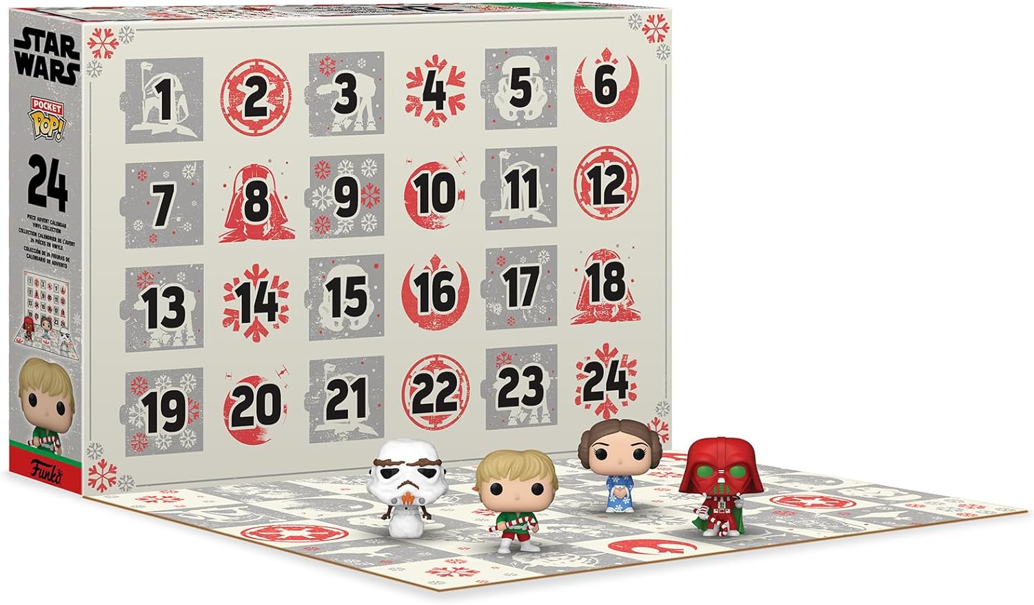 Набор подарочный Funko POP Advent Calendar: Star Wars Holiday (62090) фото 2