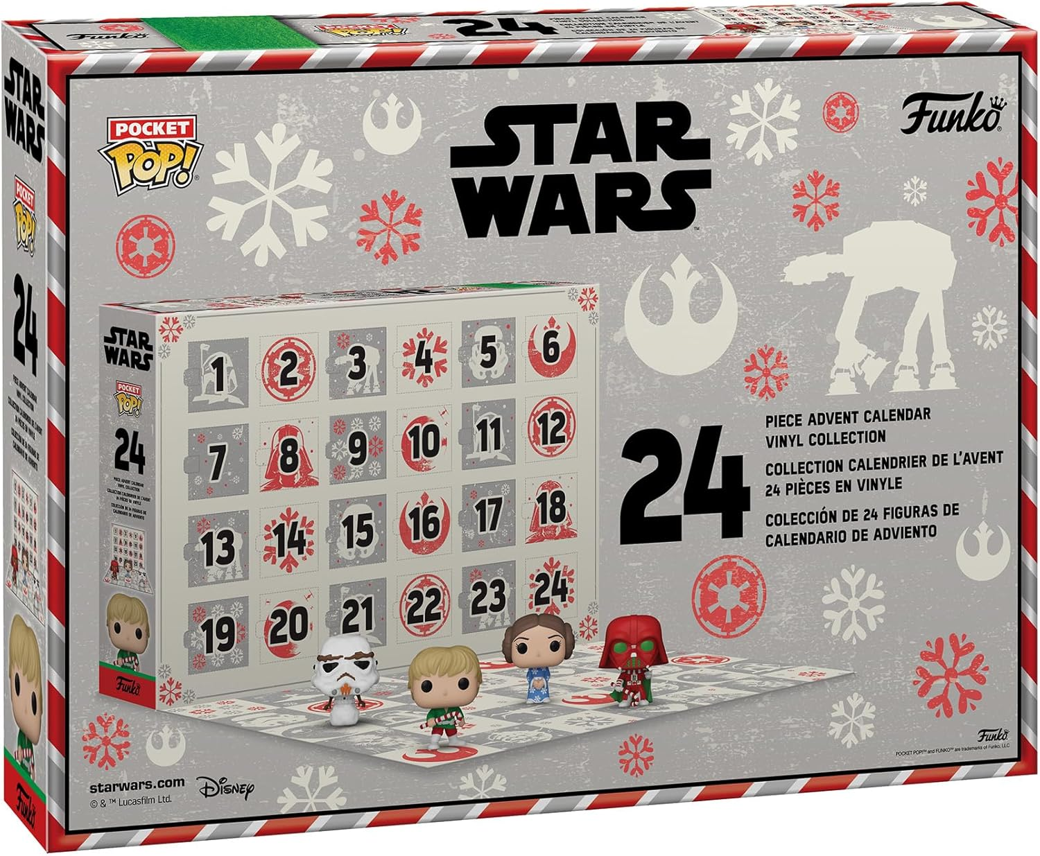 Набор подарочный Funko POP Advent Calendar: Star Wars Holiday (62090) фото 3