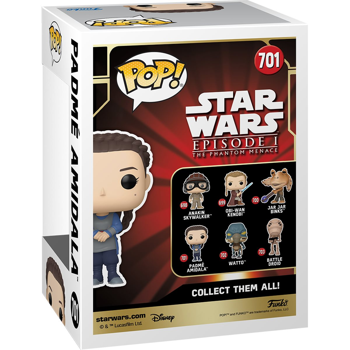 Фигурка Funko POP Star Wars: PM 25th - Padme (Tatooine) (5908305248040) фото 3