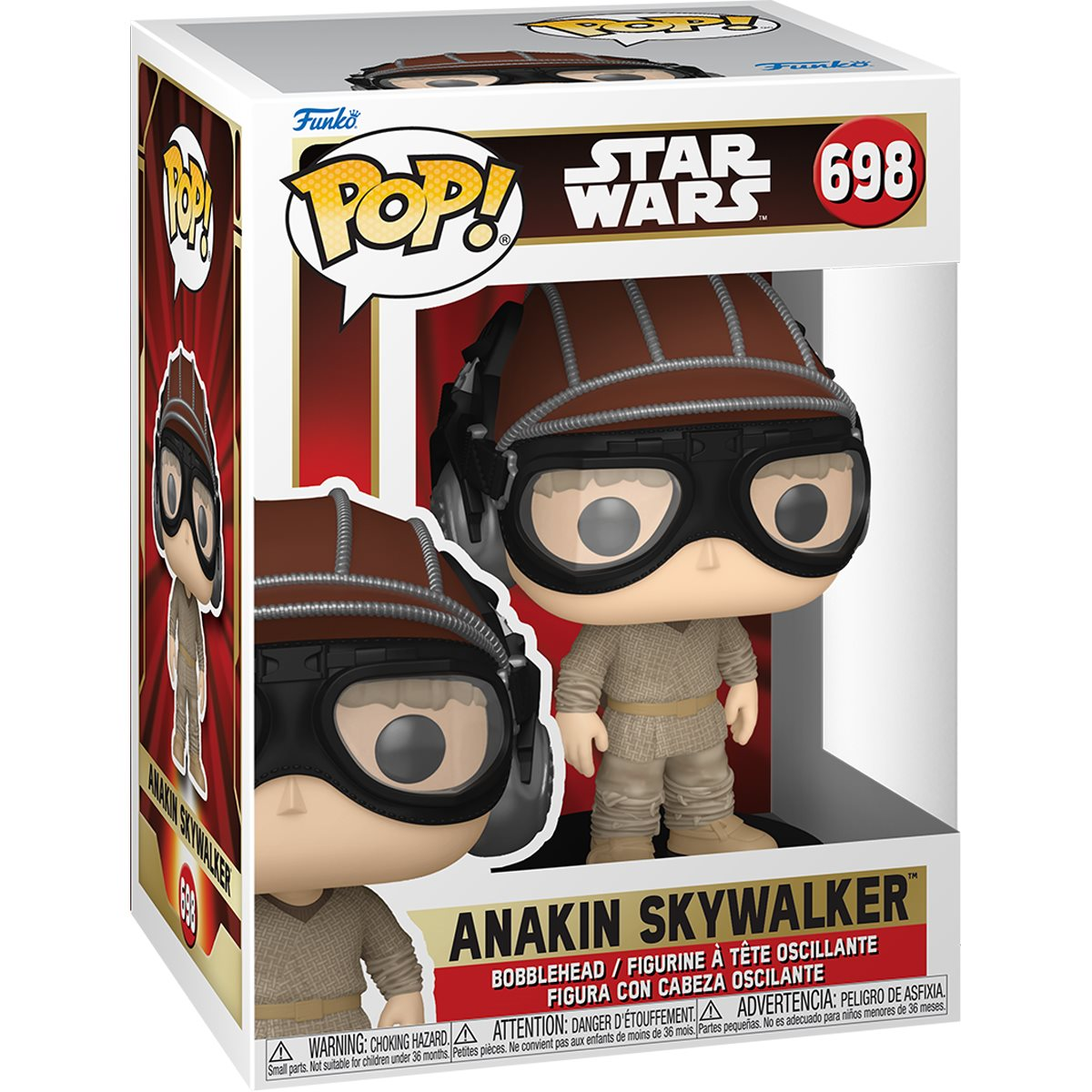 Фигурка Funko POP Star Wars: PM 25th - Anakin w/Helmet (5908305248002) фото 2