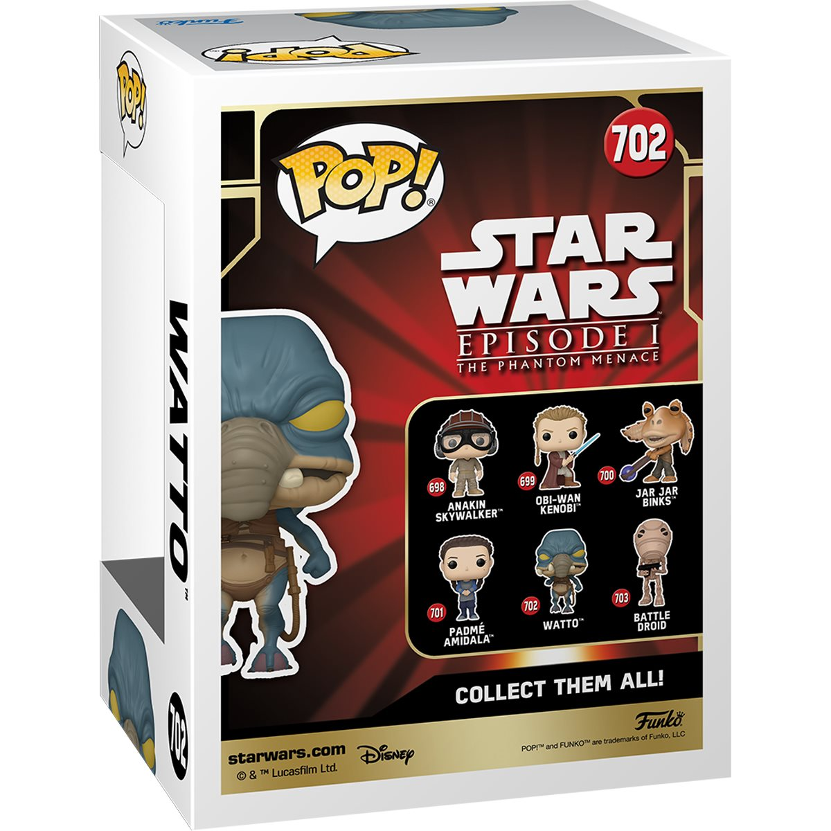 Фигурка Funko POP Star Wars: PM 25th - Watto (5908305248057) фото 3