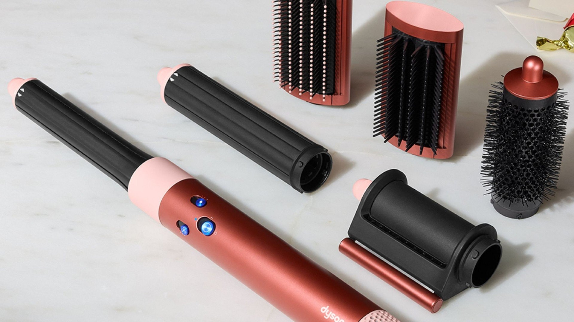 Стайлер Dyson Airwrap HS05 Complete Long Volumise Strawberry Bronze/Blush Pink 581840-01фото4