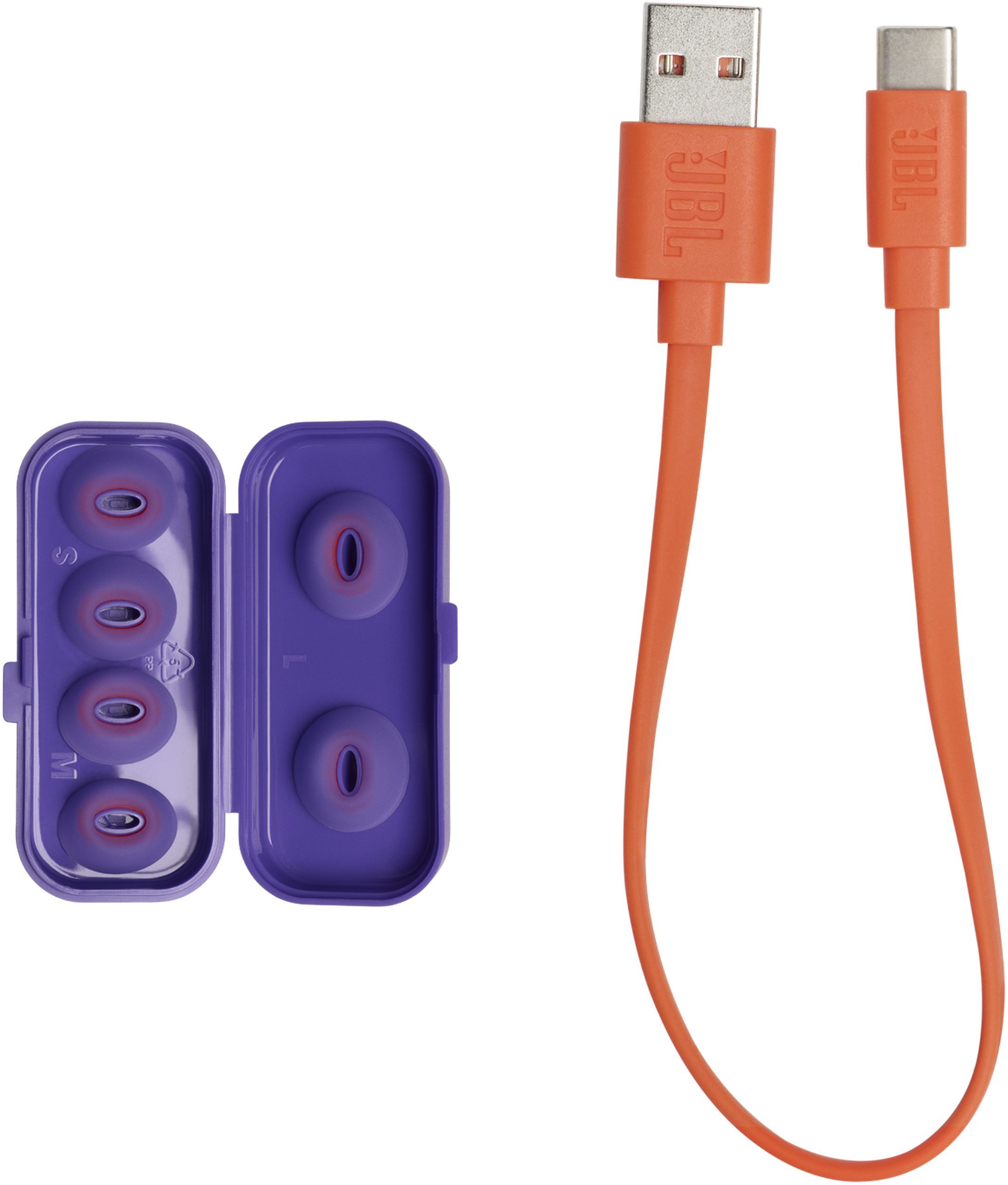 Навушники JBL Tune Flex Ghost Edition Purple (JBLTFLEXGPUR)фото12