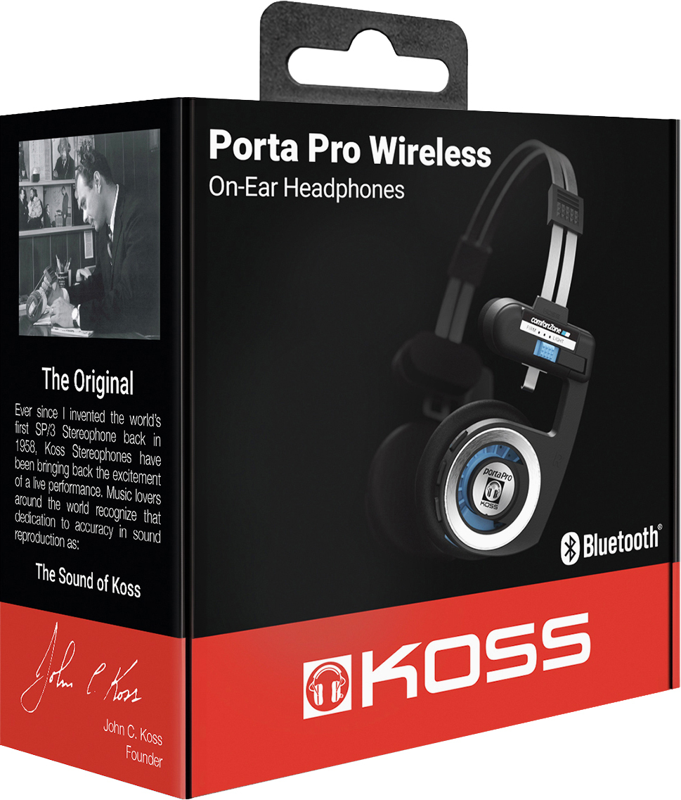 Навушники Koss On-Ear Porta Pro Wireless 2.0 Black (197675.101)фото8