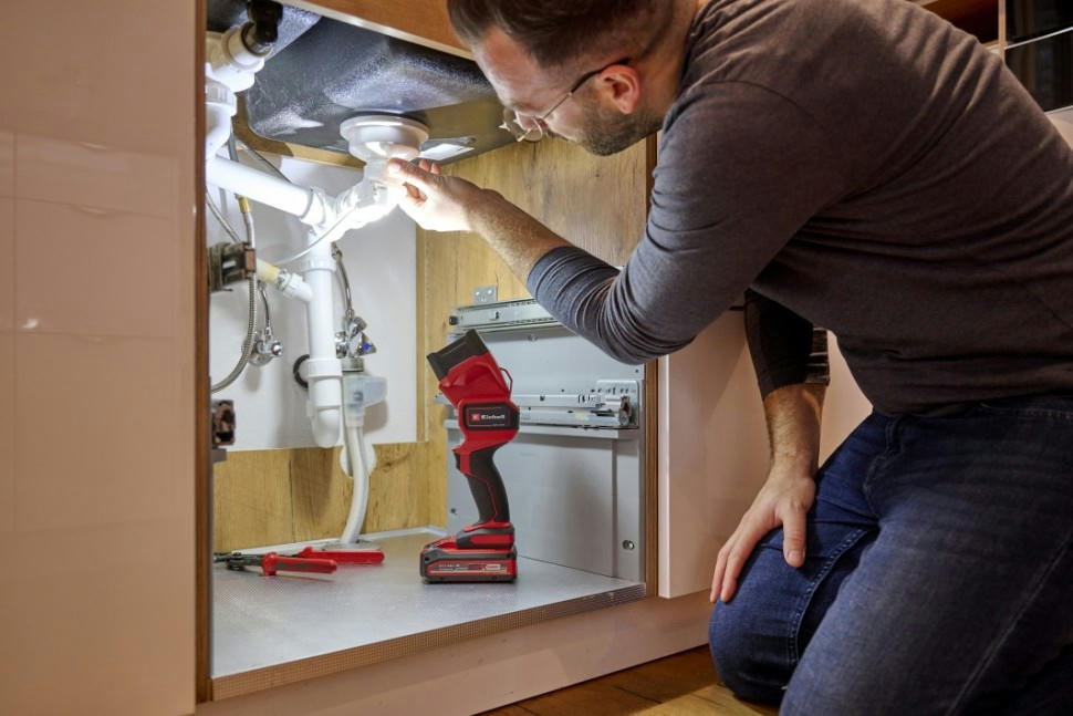 Ліхтар акумуляторний Einhell TC-CL 18/350, PXC, 18В (без АКБ та ЗУ), (4514175)фото