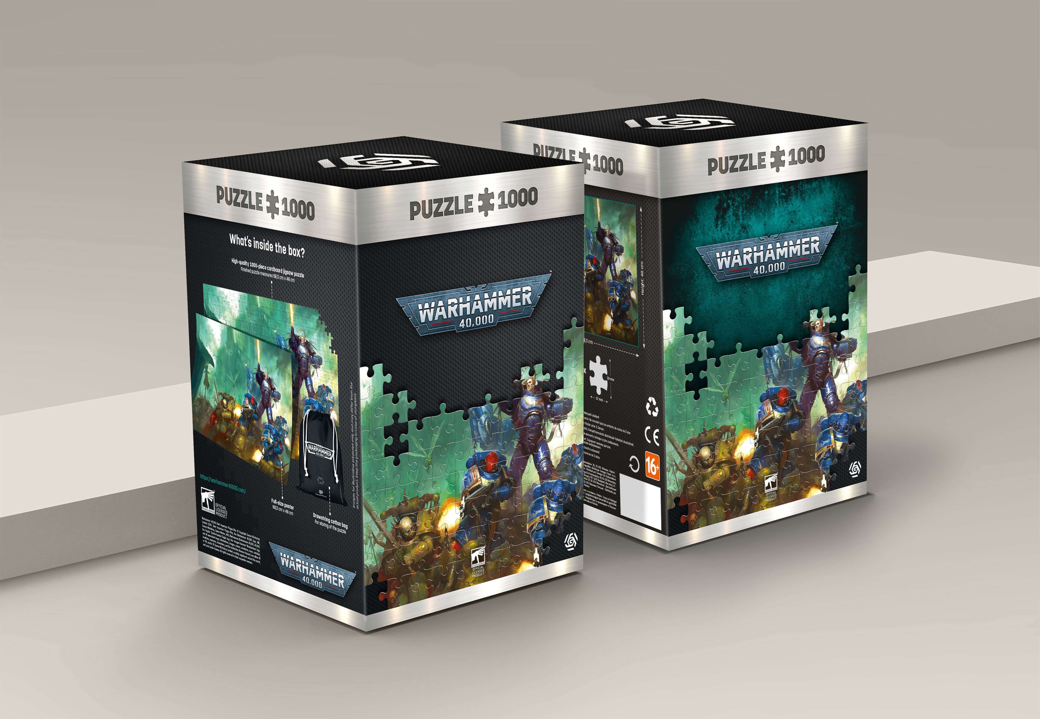 Пазл GoodLoot WARHAMMER 40,000: Space Marine 1000 эл. (5908305233893) фото 8