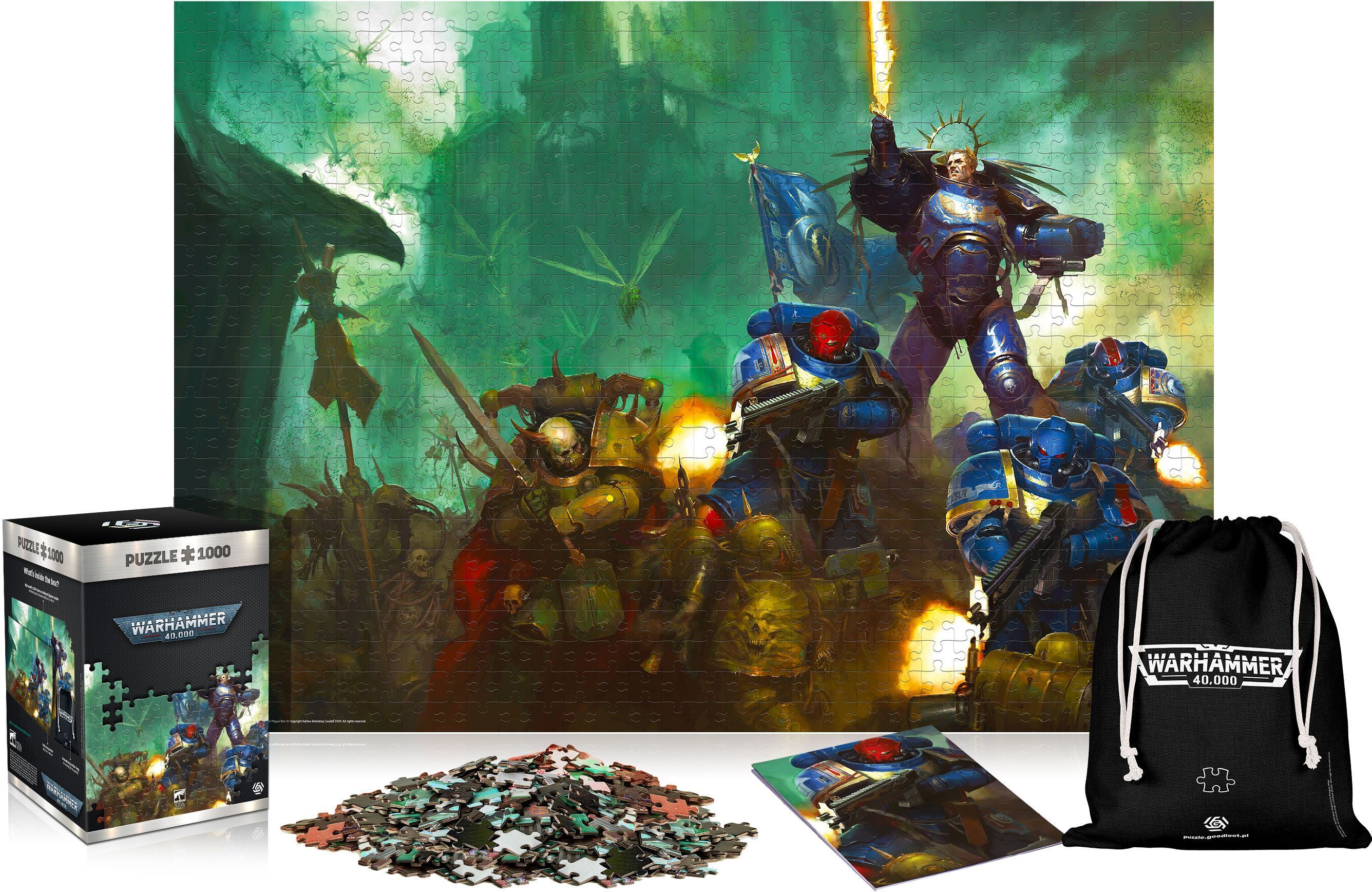 Пазл GoodLoot WARHAMMER 40,000: Space Marine 1000 эл. (5908305233893) фото 7