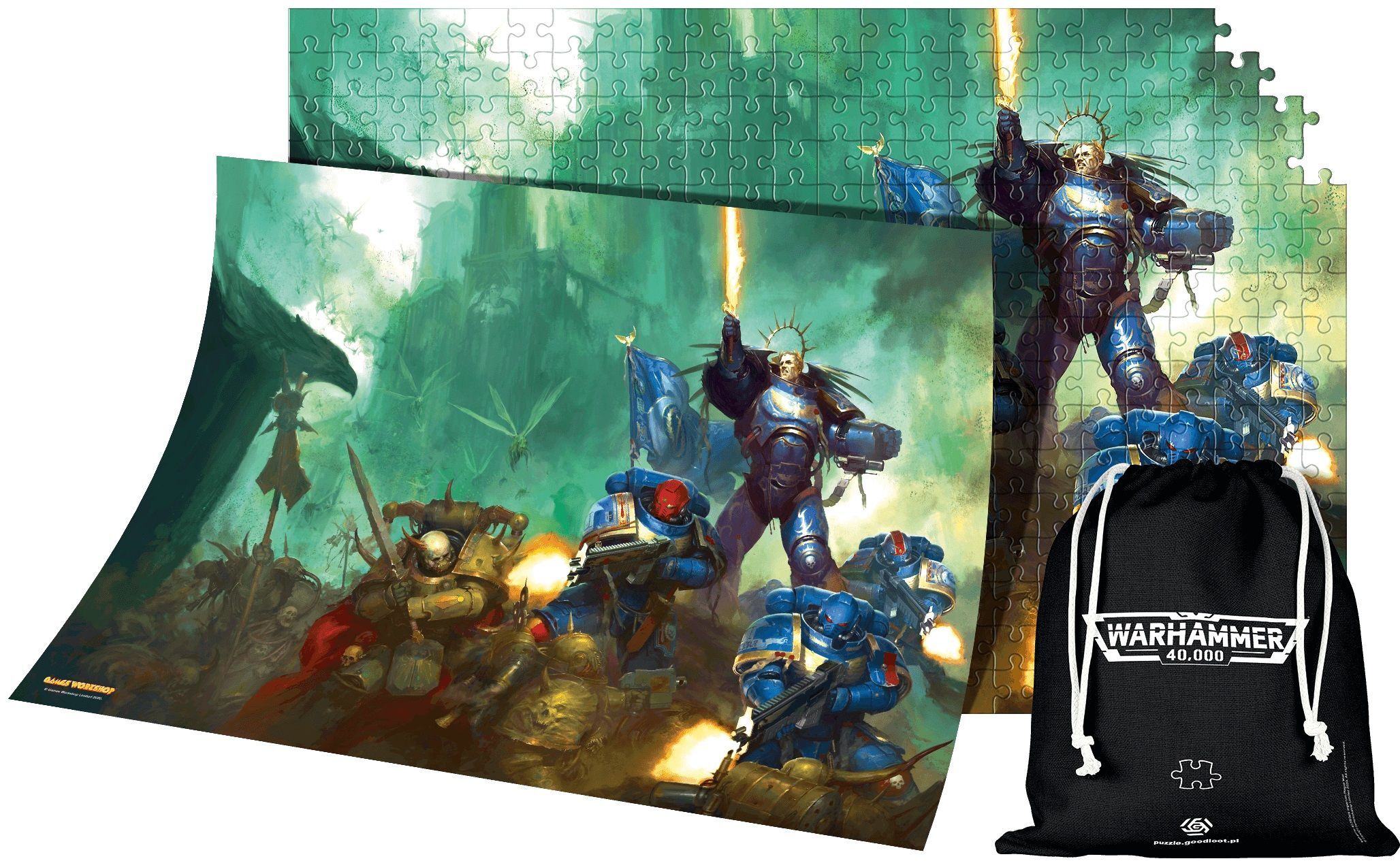 Пазл GoodLoot WARHAMMER 40,000: Space Marine 1000 эл. (5908305233893) фото 6
