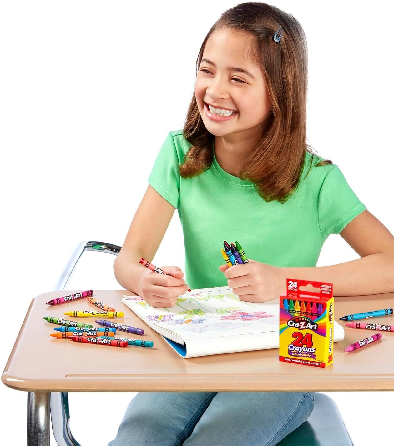 Мелки восковые Cra-Z-Art 24шт (10201CRA) фото 5