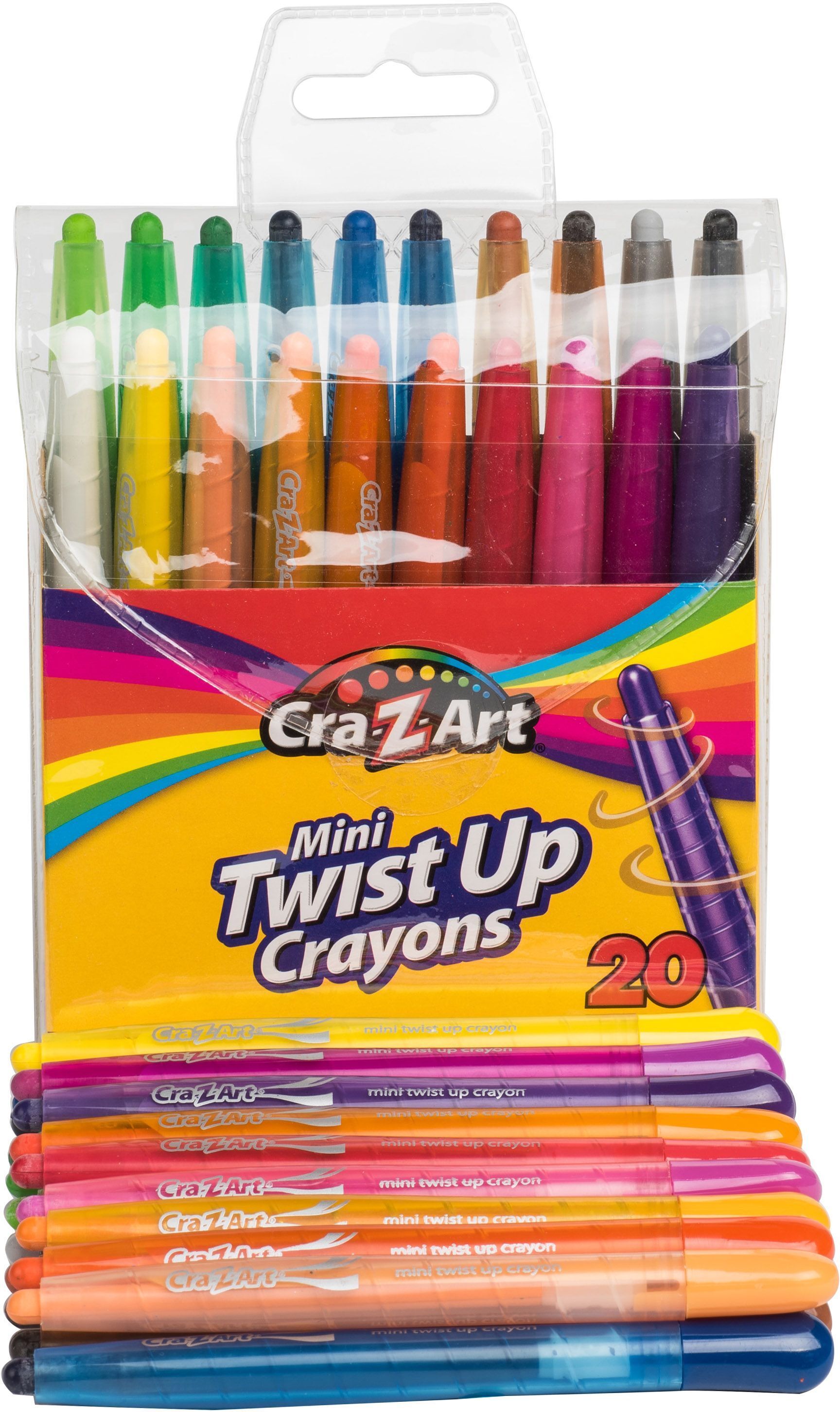 Цветные карандаши Cra-Z-Art Mini Twist Up, 20шт (10253CRA) фото 3