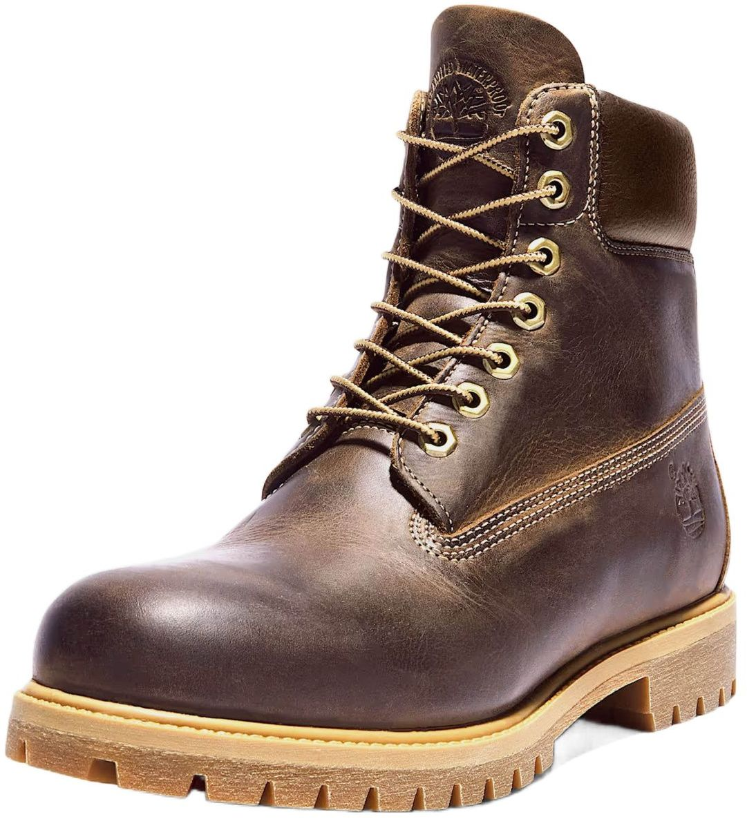 Ботинки мужские Timberland Premium 6-inch Waterproof TB127097214 44 (10 US) коричневые фото 3