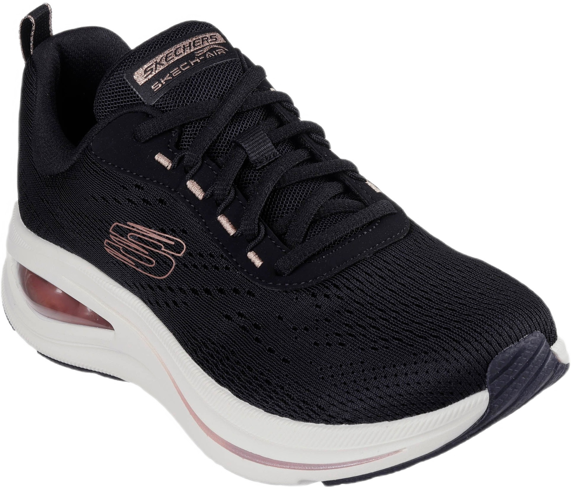 Кроссовки женские Skechers Skech-Air Meta 150074 BKRG 41 (11 US) черные фото 3