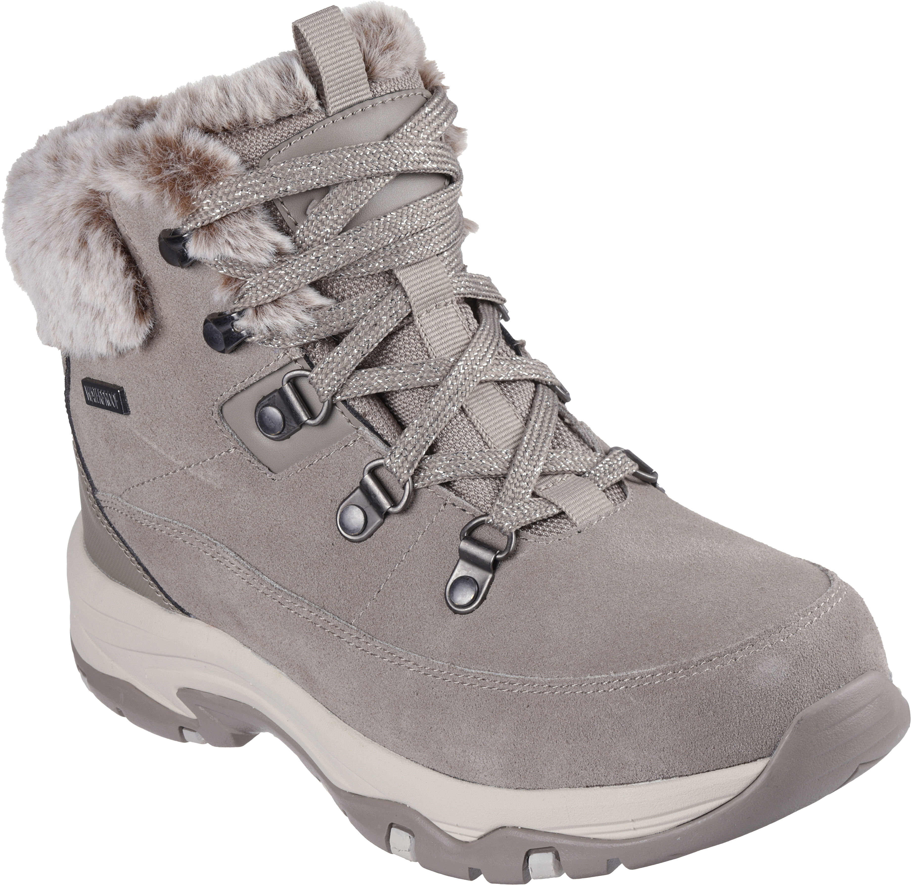 Черевики жіночі Skechers Trego 167882 MUSH 35 (5 US) сіріфото3