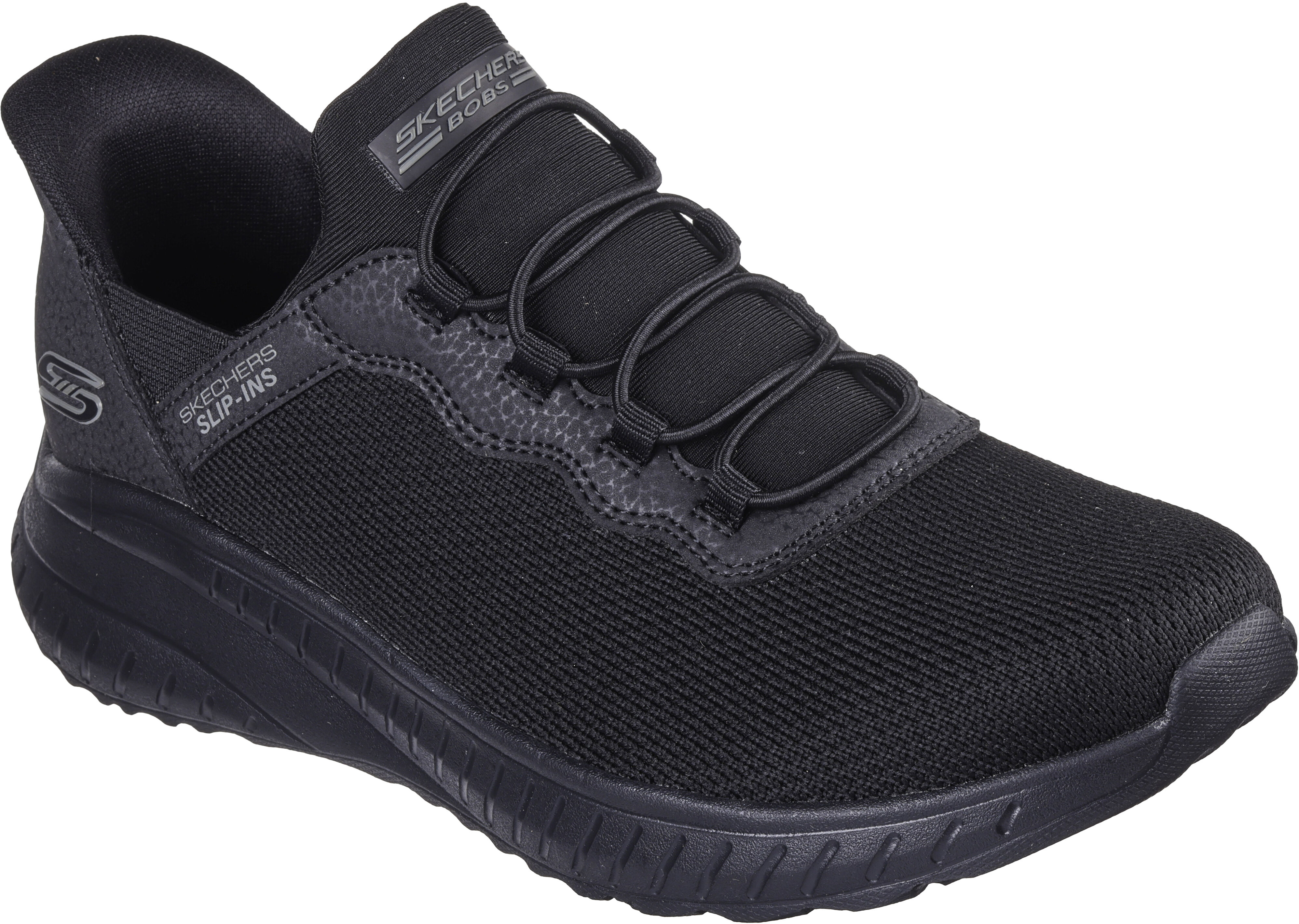 Кроссовки женские Skechers Bobs Squad Chaos 117500 BBK 40 (10 US) черные фото 3