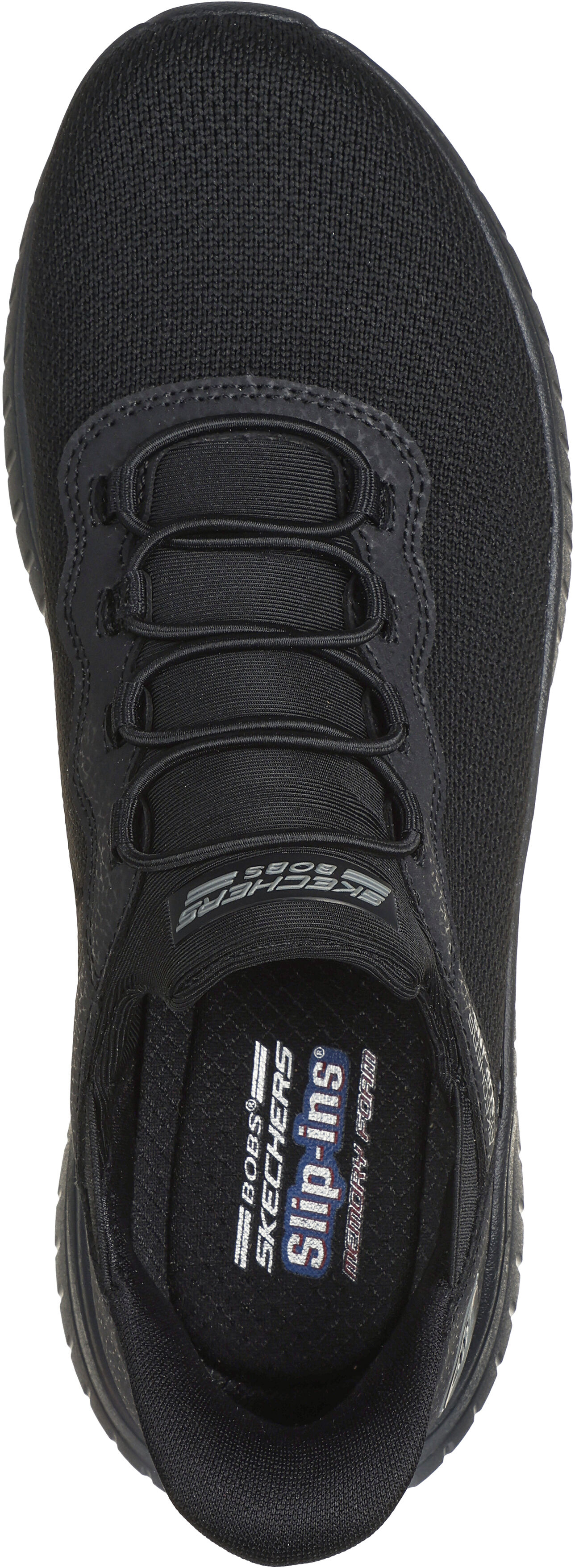 Кросівки жіночі Skechers Bobs Squad Chaos 117500 BBK 38 (8 US) чорніфото4