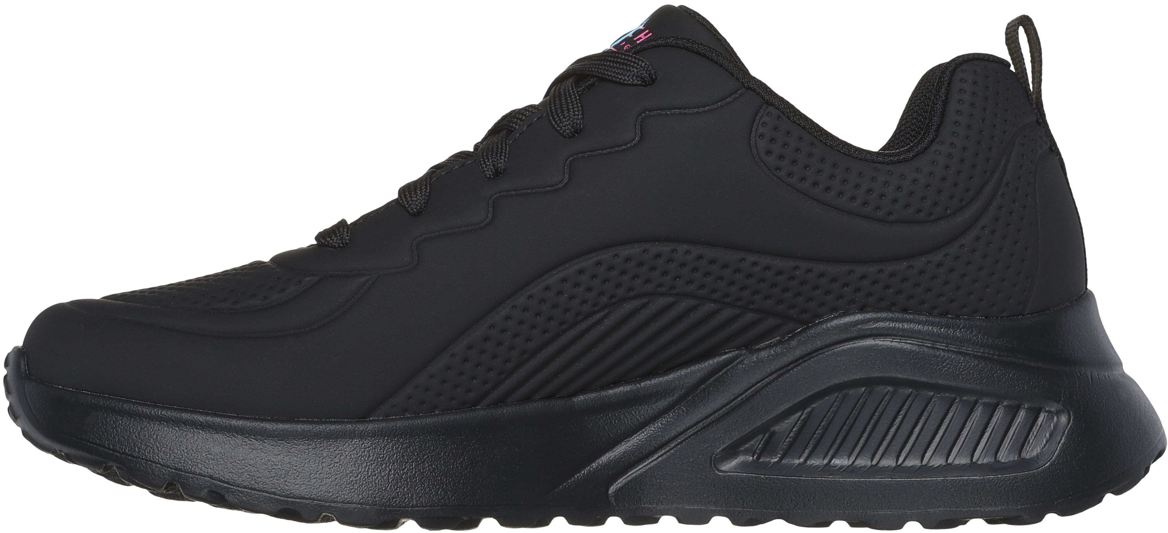 Кроссовки женские Skechers Uno Lite - Heart of Hearts 177977 BKMT 36 (6 US) черные фото 2