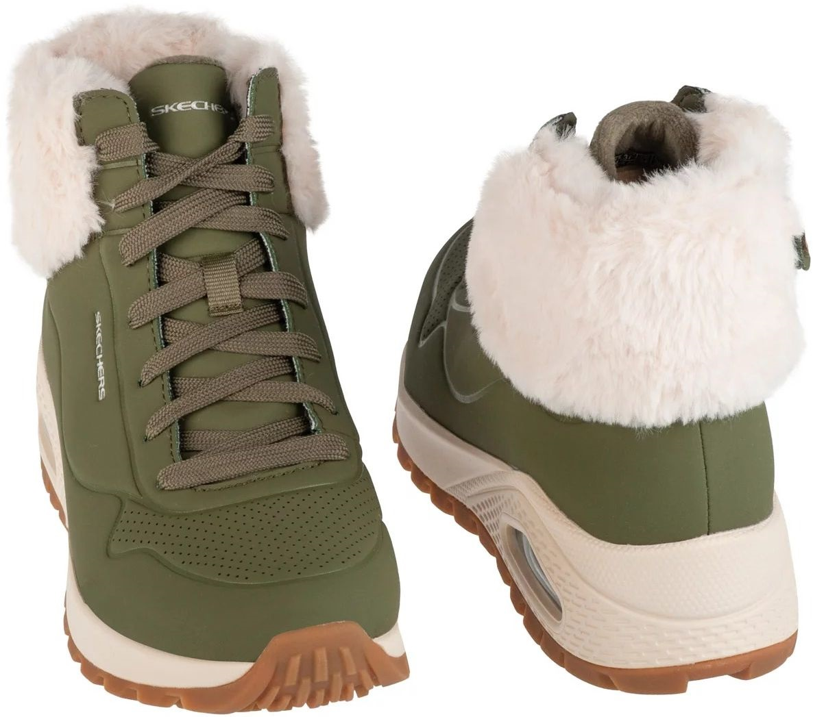 Черевики жіночі Skechers Uno Rugged - Fall Air 167274 OLV 35 (5 US) оливковіфото7