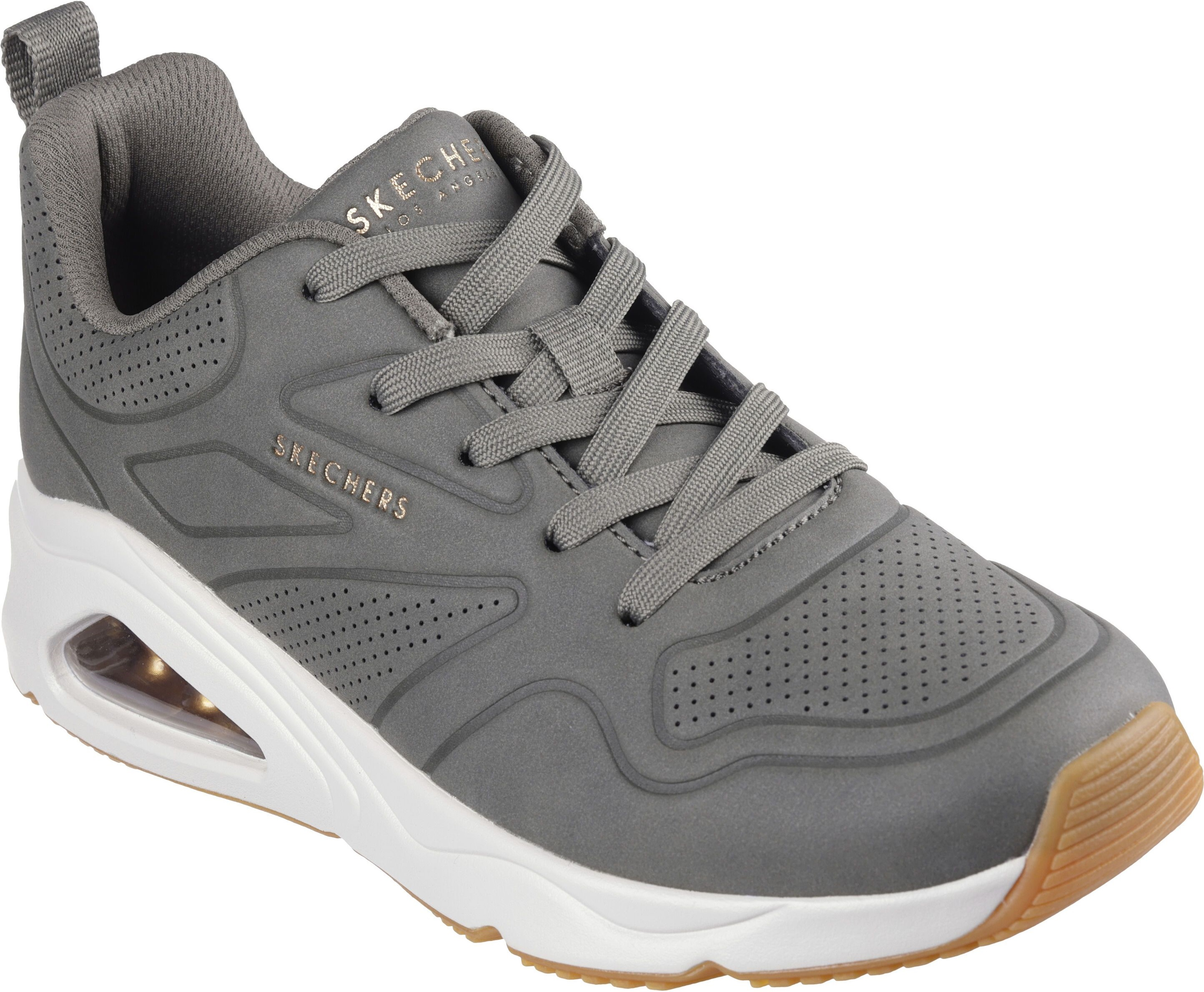 Кроссовки женские Skechers Tres-Air Uno - Ah-Mazing 177390 OLV 35.5 (5,5 US) оливковые фото 3