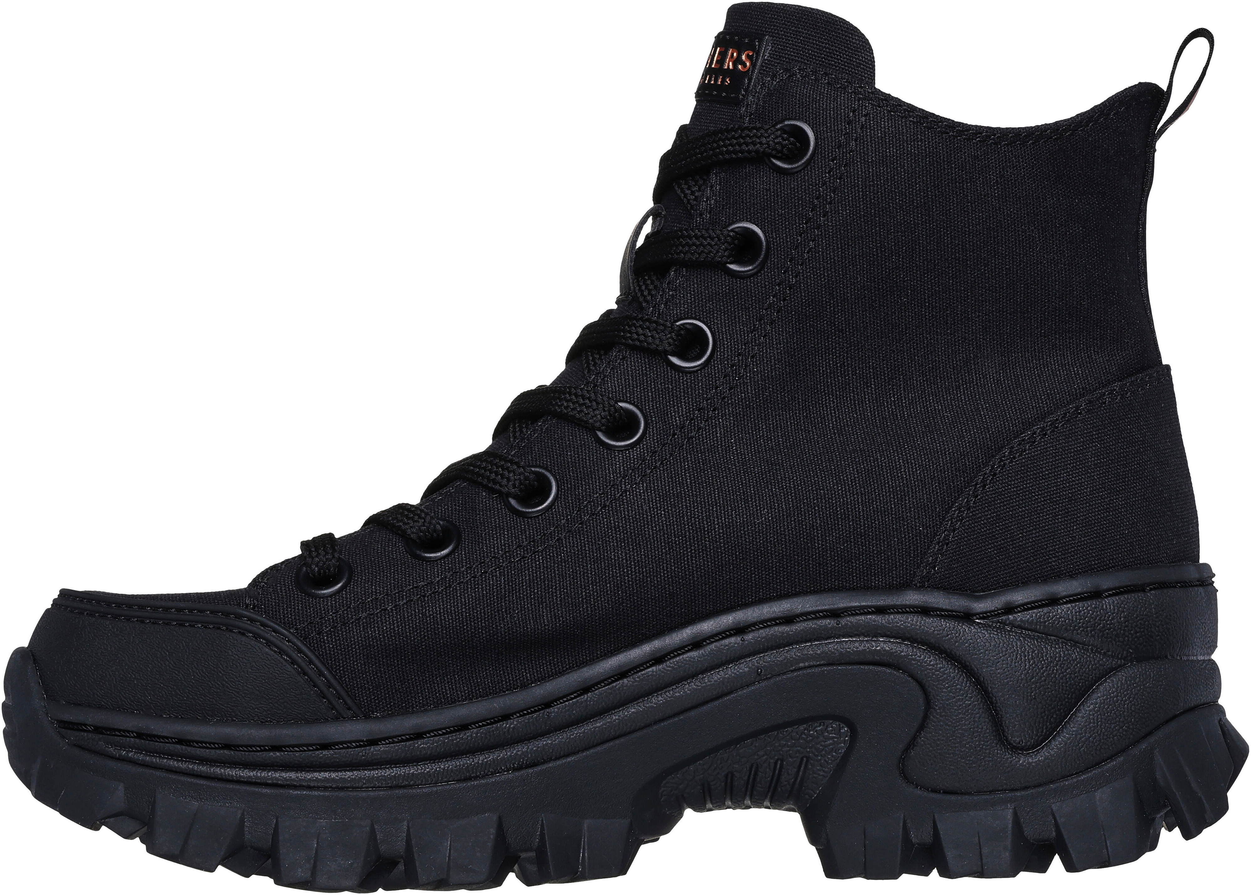 Ботинки женские Skechers Street HI Ryze – Crazy Stomper 177238 BBK 35 (5 US) черные фото 2