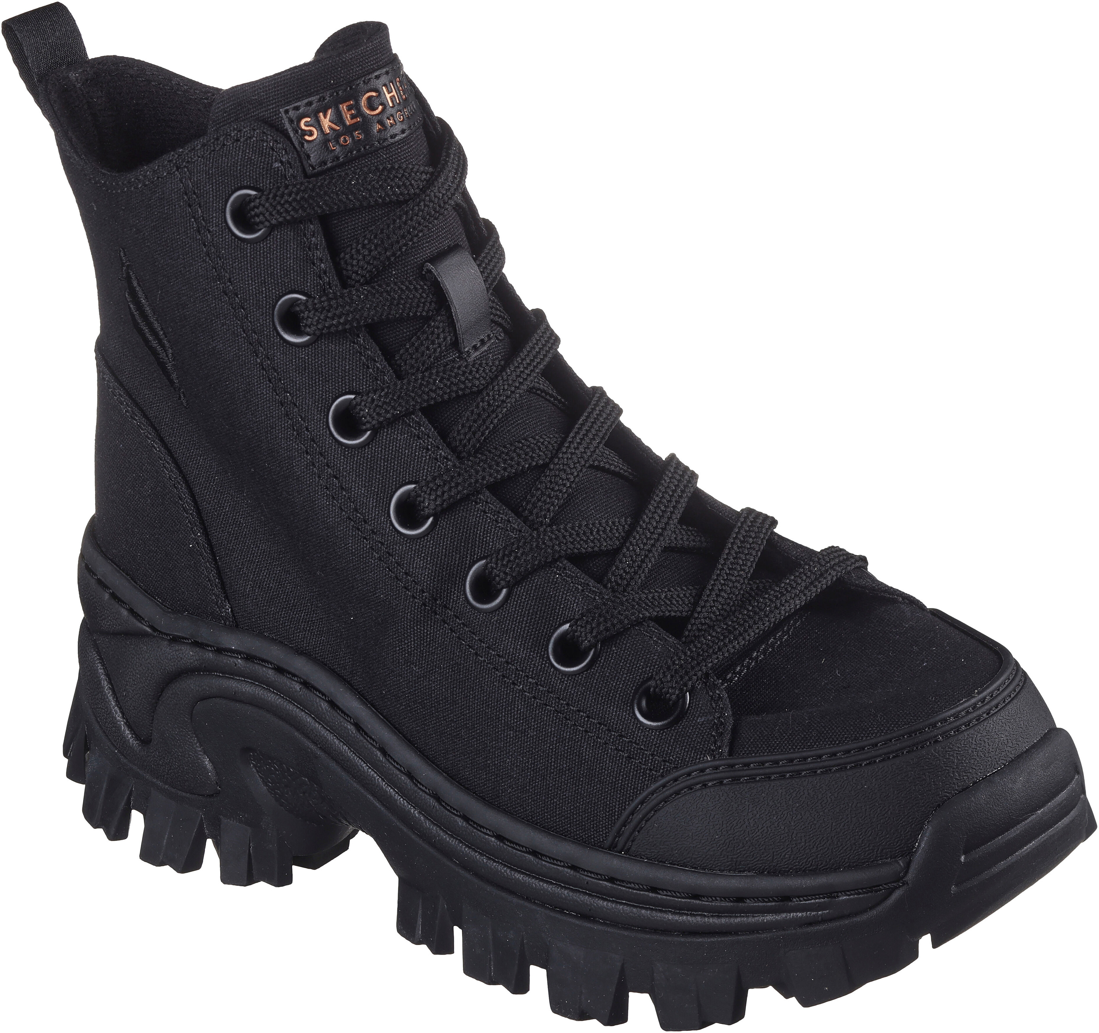 Ботинки женские Skechers Street HI Ryze – Crazy Stomper 177238 BBK 35 (5 US) черные фото 3