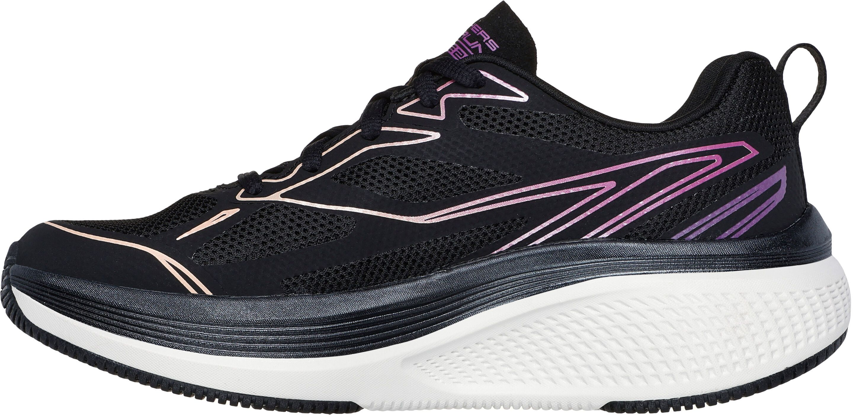 Кроссовки для бега женские Skechers Go Run Elevate 2.0 129001 BKPR 40 (10 US) черные фото 