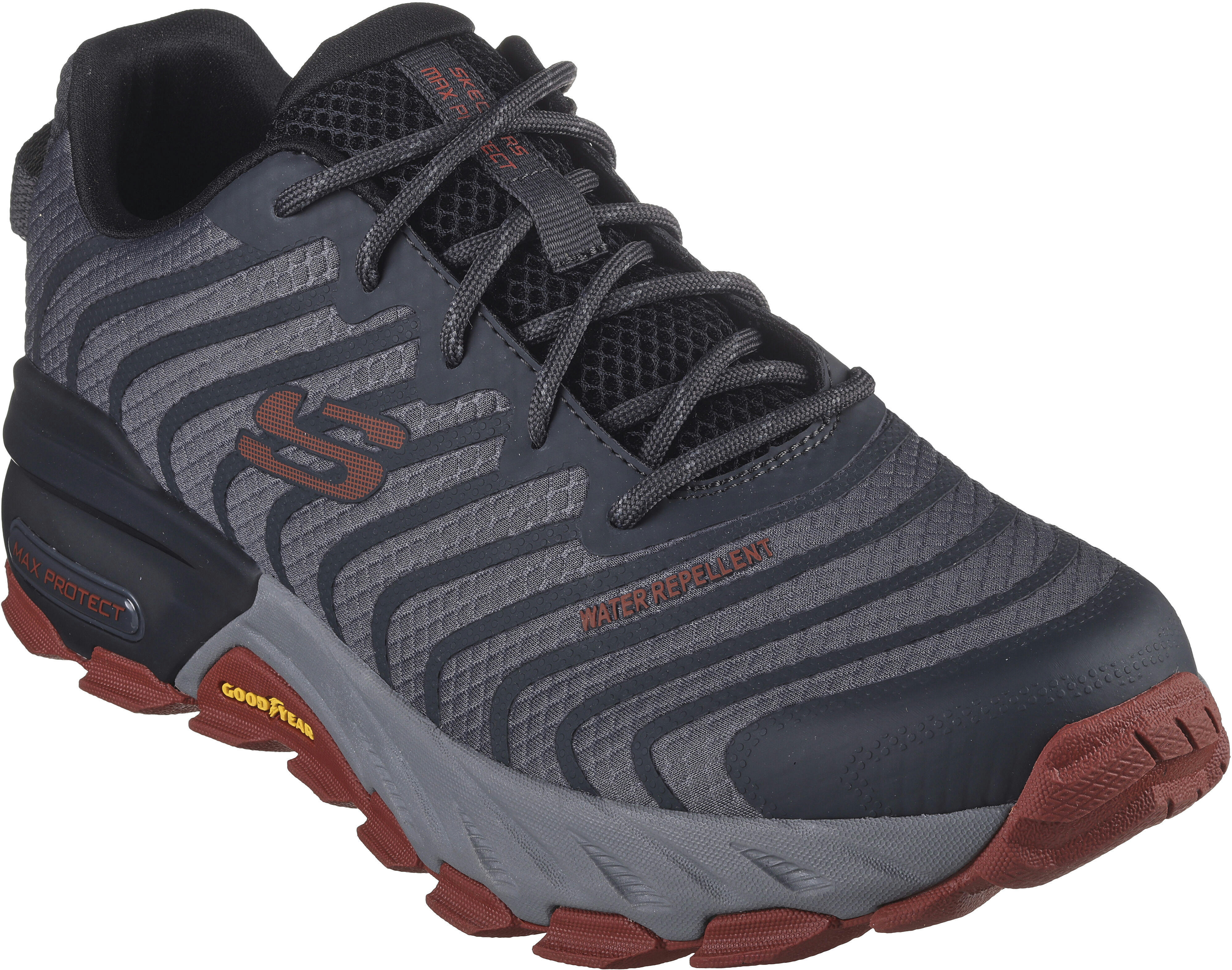 Кроссовки мужские Skechers Max Protect 237300 CCRD 47.5 (13 US) серые фото 3