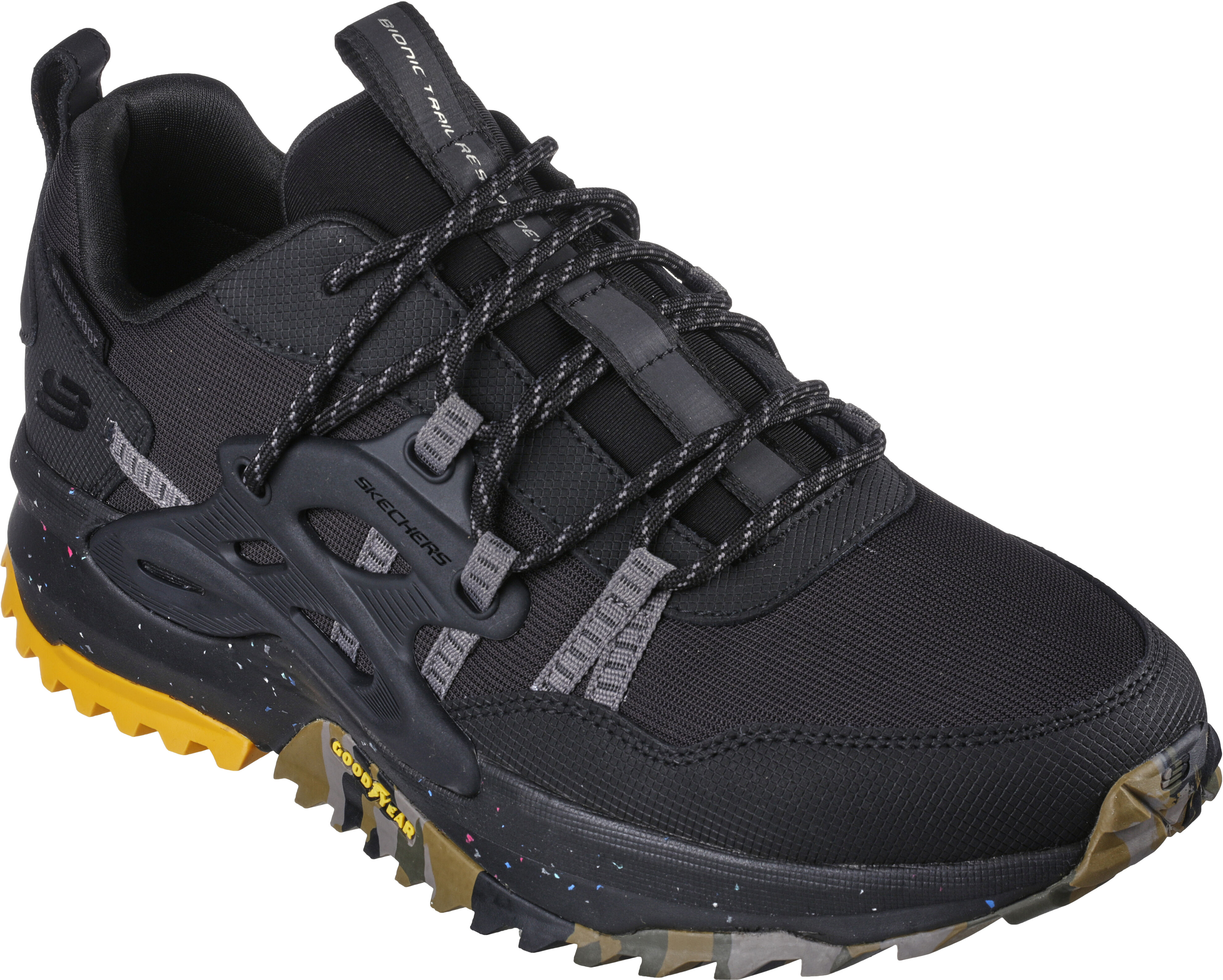 Кросівки чоловічі Skechers Bionic Trail 237220 BKYL 46 (12 US) чорніфото3