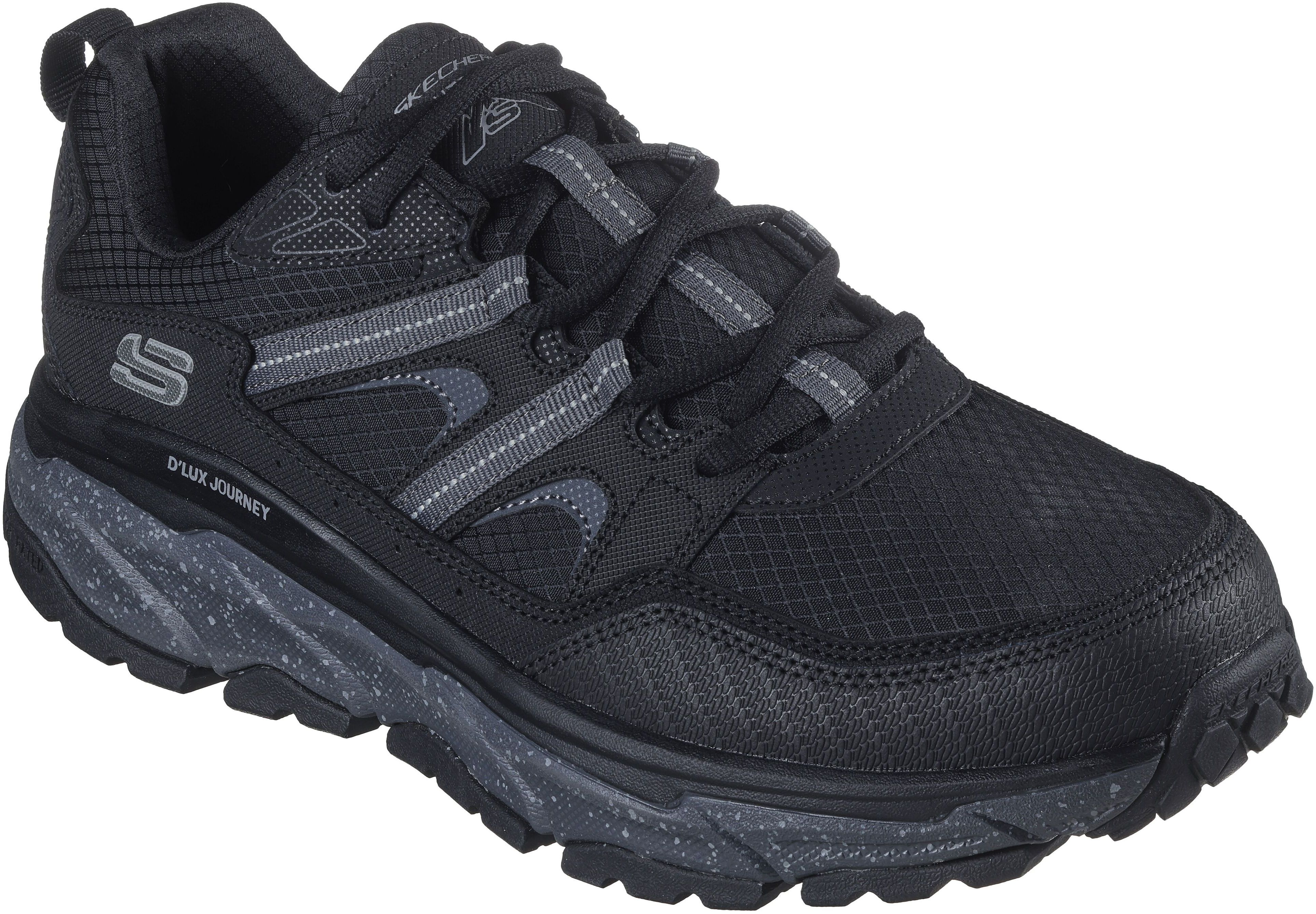 Кроссовки мужские Skechers Relaxed Fit: D'Lux Journey 237192 BKCC 46 (12 US) черные фото 3