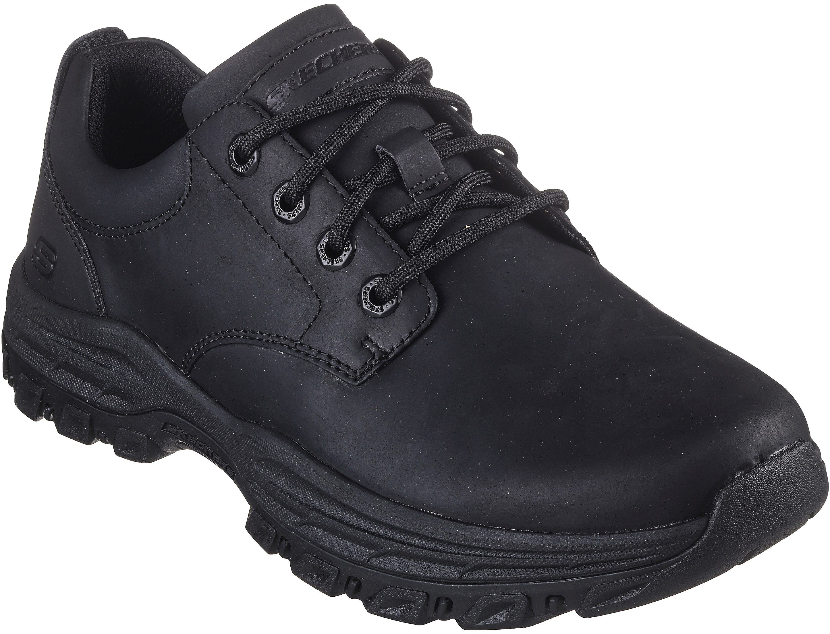 Ботинки мужские Skechers Relaxed Fit: Knowlson - Leland 204920 BBK 45 (11 US) черные фото 3