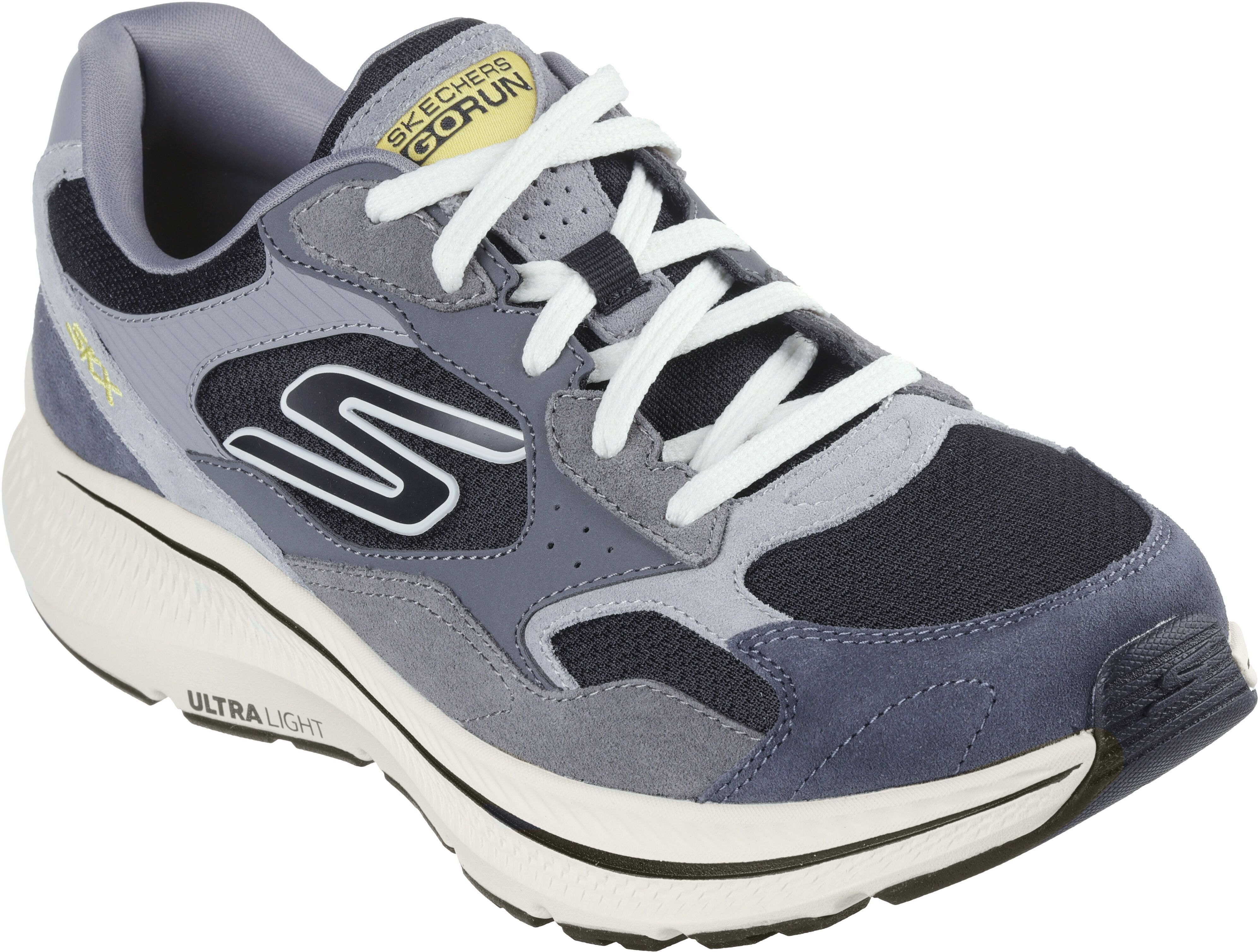 Кросівки для бігу чоловічі Skechers GO Run Consistent 2.0 - Retro Runner V1 220872 CCBK 42 (9 US) сіріфото
