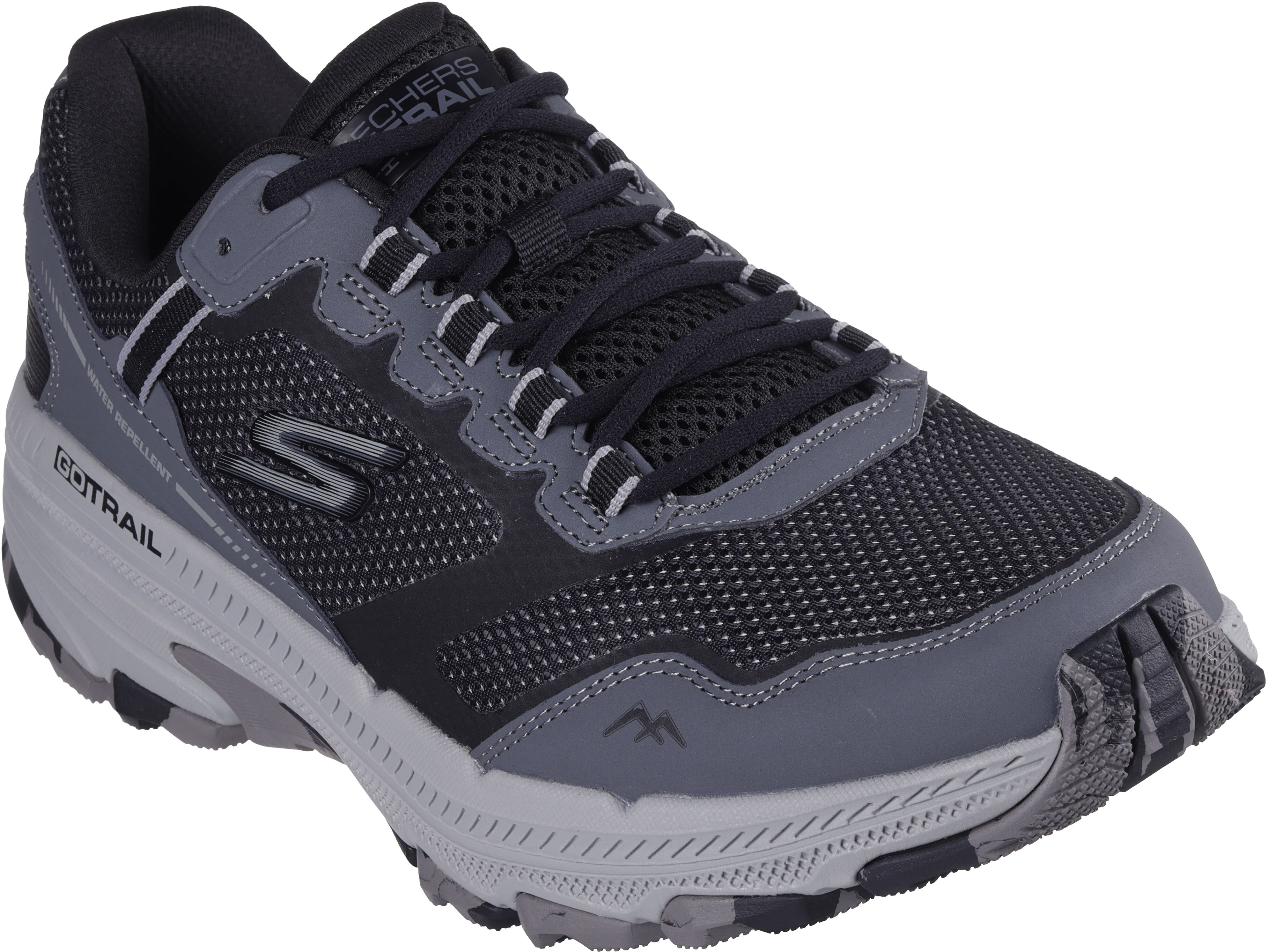 Кроссовки для бега мужские Skechers Go Run Trail Altitude 2.0 220754 BKGY 45 (11 US) черные фото 