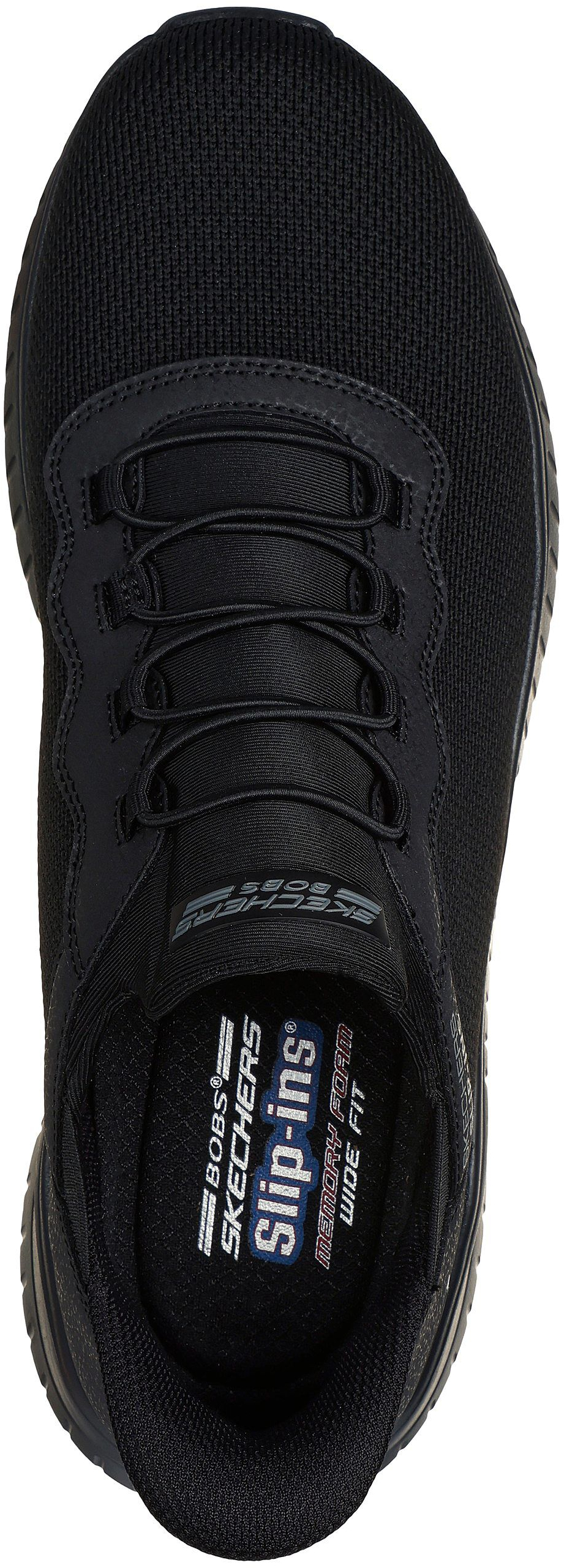 Кроссовки мужские Skechers Slip-ins: Bobs Sport Squad Chaos 118300 BBK 43 (10 US) черные фото 4