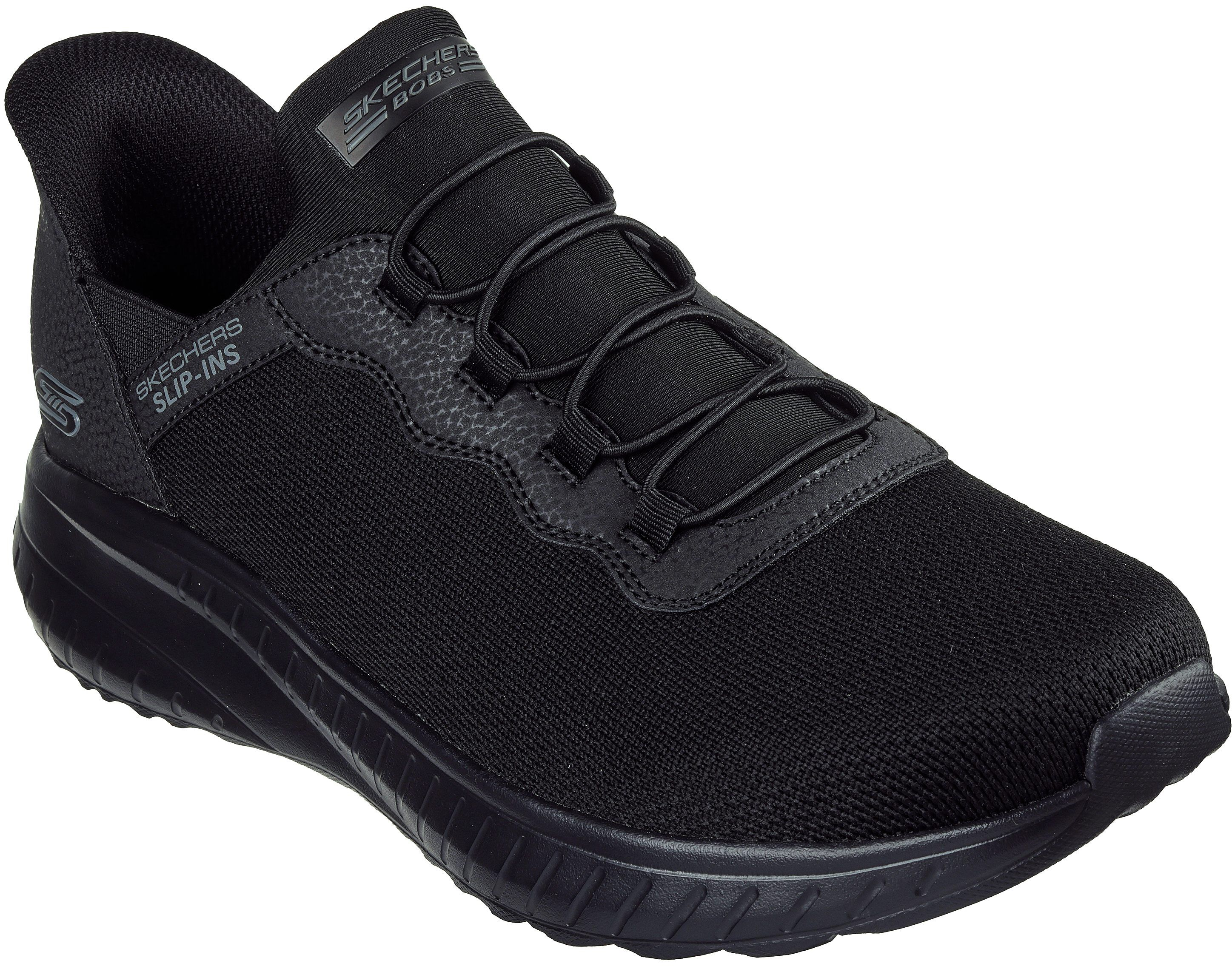 Кроссовки мужские Skechers Slip-ins: Bobs Sport Squad Chaos 118300 BBK 43 (10 US) черные фото 3