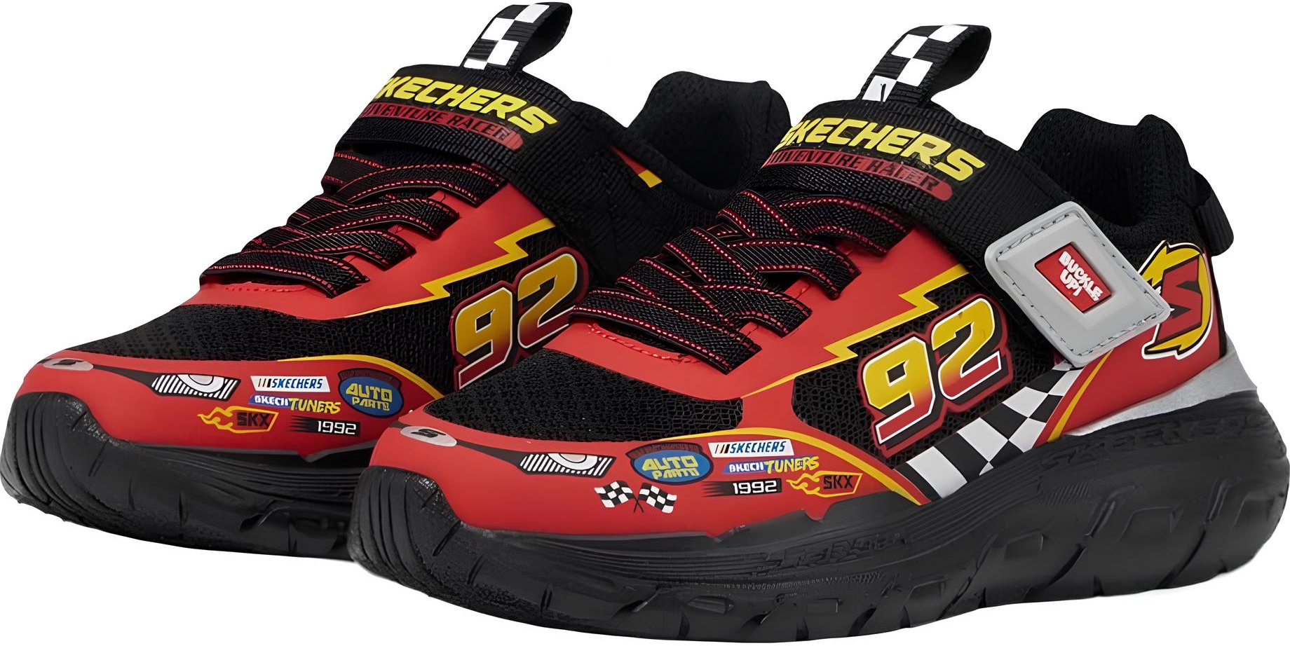 Кросівки для хлопчиків Skechers Skech Tracks 402303L BKRD 36 (4 US) червоніфото5