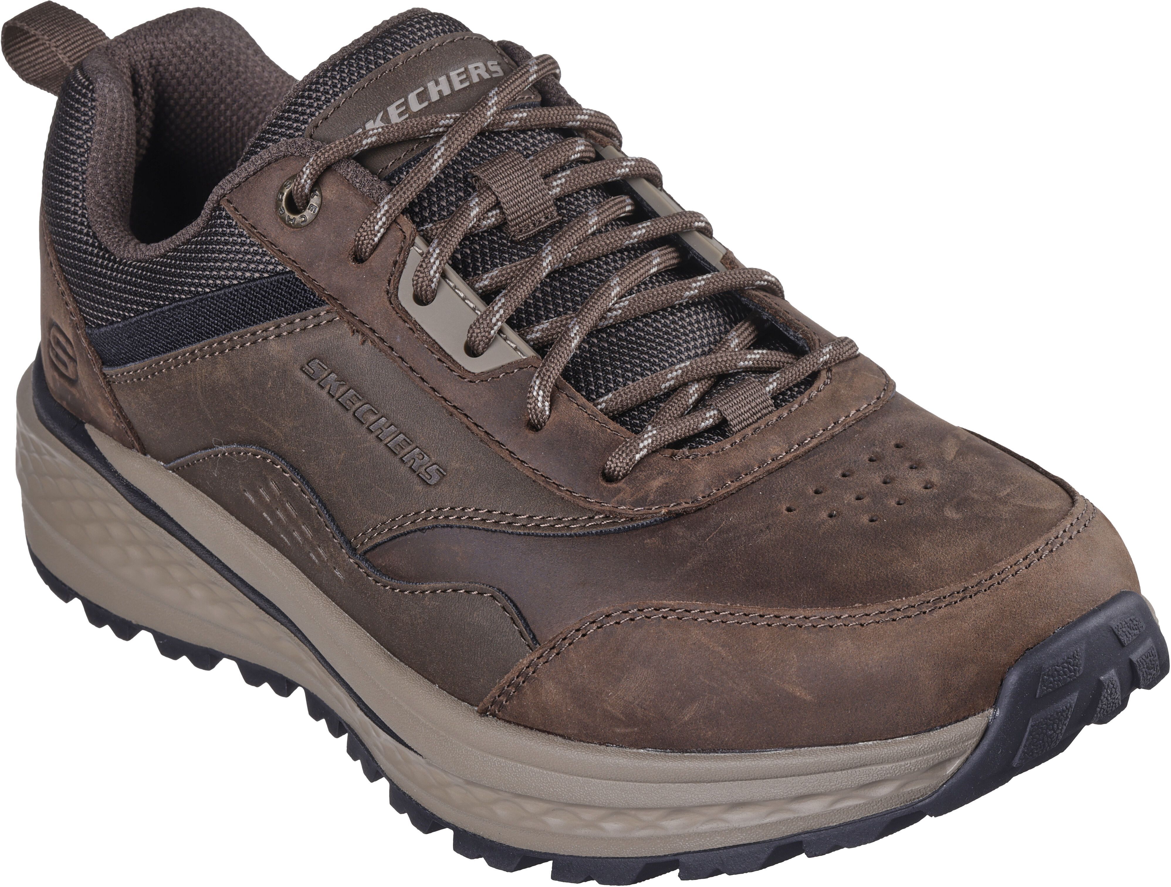 Кроссовки мужские Skechers Relaxed Fit Slade - Peralto 210925 COC 44 (10,5 US) коричневые фото 3