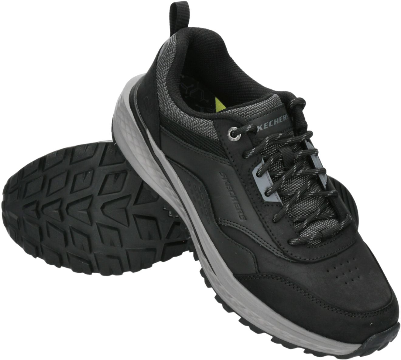 Кроссовки мужские Skechers Relaxed Fit Slade - Peralto 210925 BLK 45.5 (11,5 US) черные фото 7