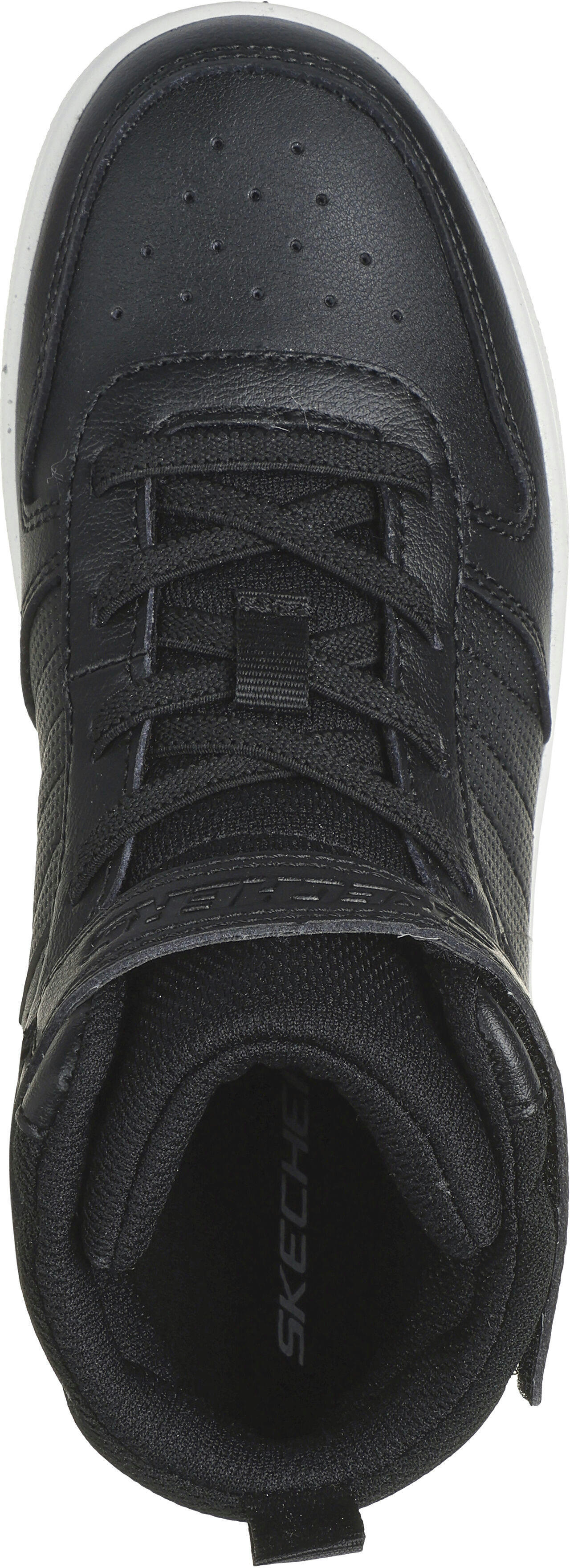 Кеди для хлопчиків Skechers Smooth Street 405633L BKW 27,5 (11 US) чорніфото4