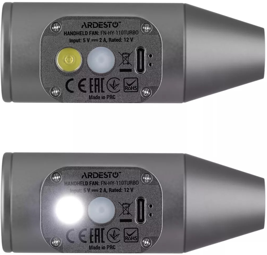 Вентилятор ручной ARDESTO FN-HY-110TURBO фото 