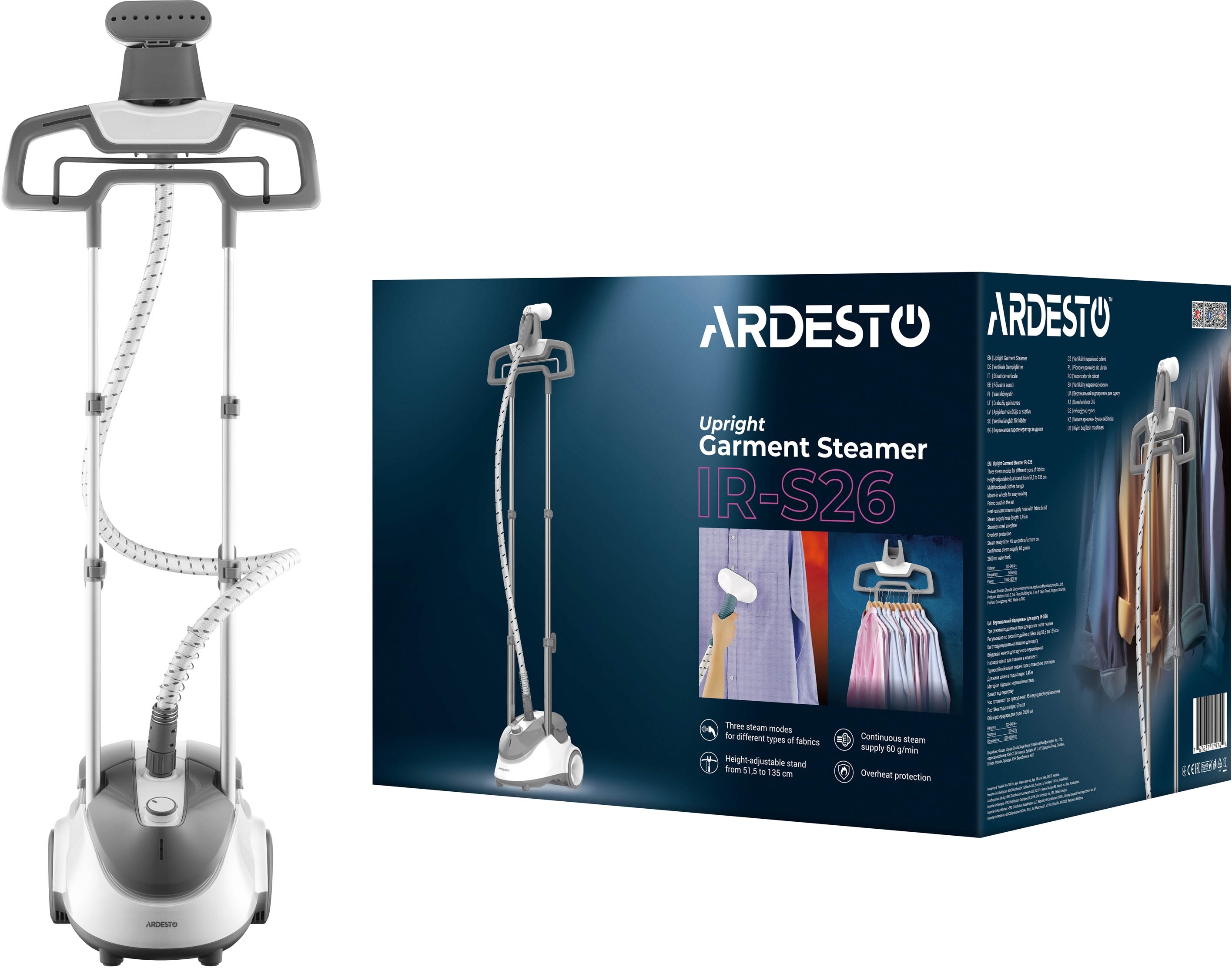 Вертикальний відпарювач ARDESTO IR-S26фото9