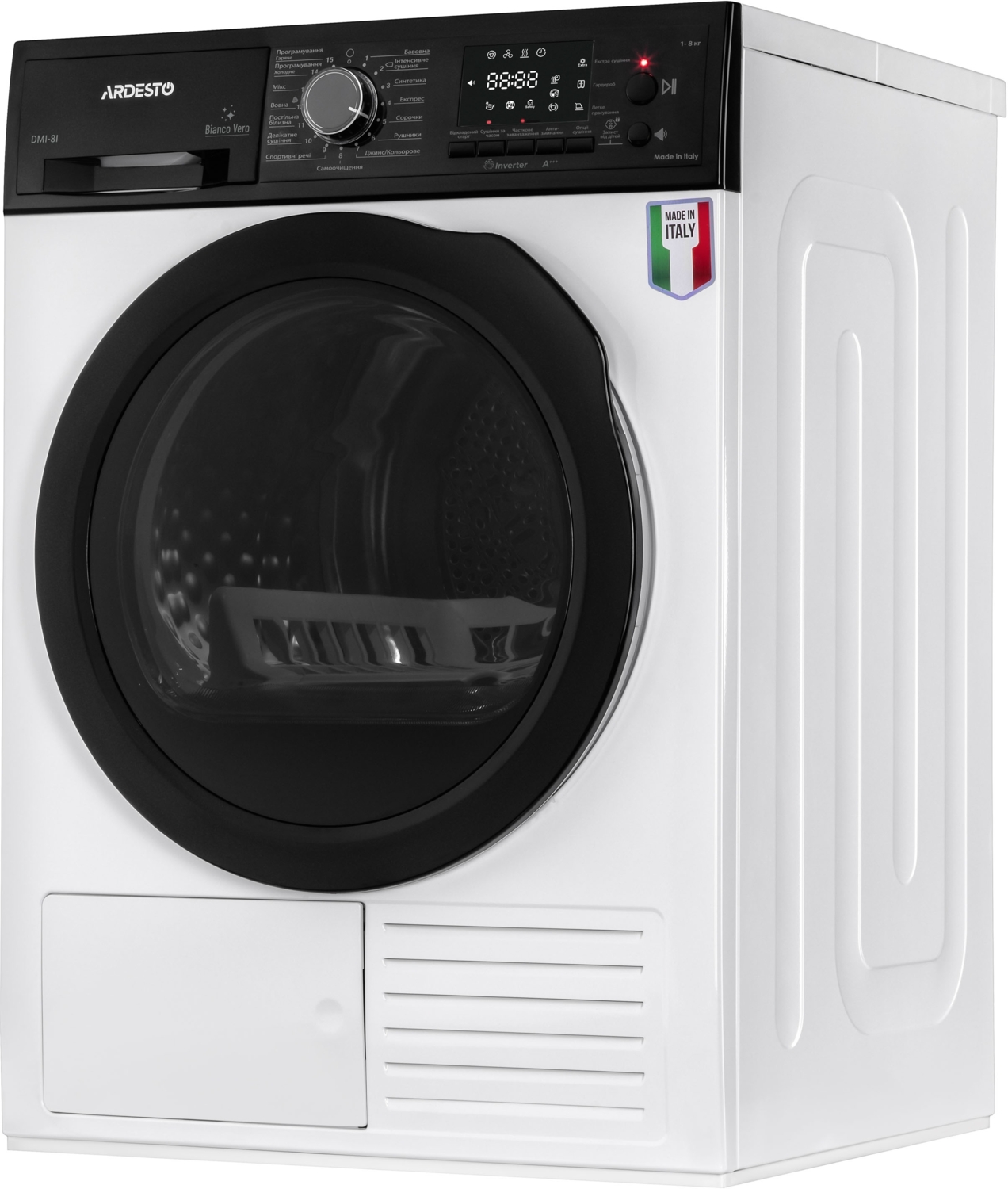 Сушильна машина Ardesto Bianco Vero DMI-8Iфото