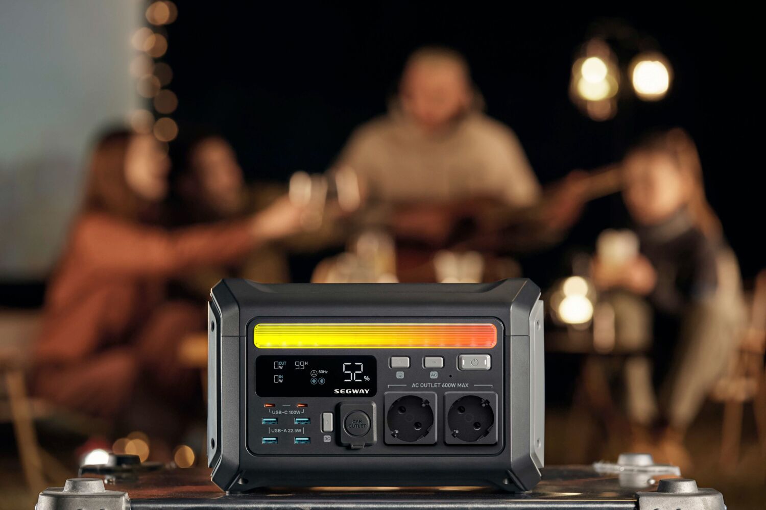 Портативна електростанція Segway LUMINA 500, 600W, 512Wh (AA.20.01.01.0004)фото