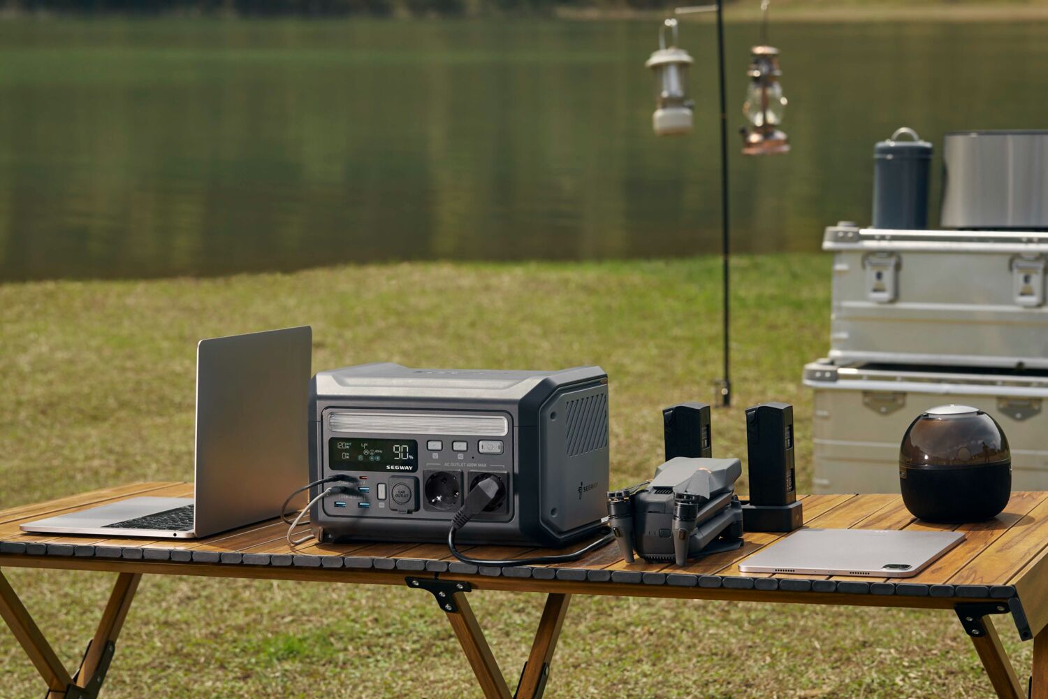 Портативна електростанція Segway LUMINA 500, 600W, 512Wh (AA.20.01.01.0004)фото