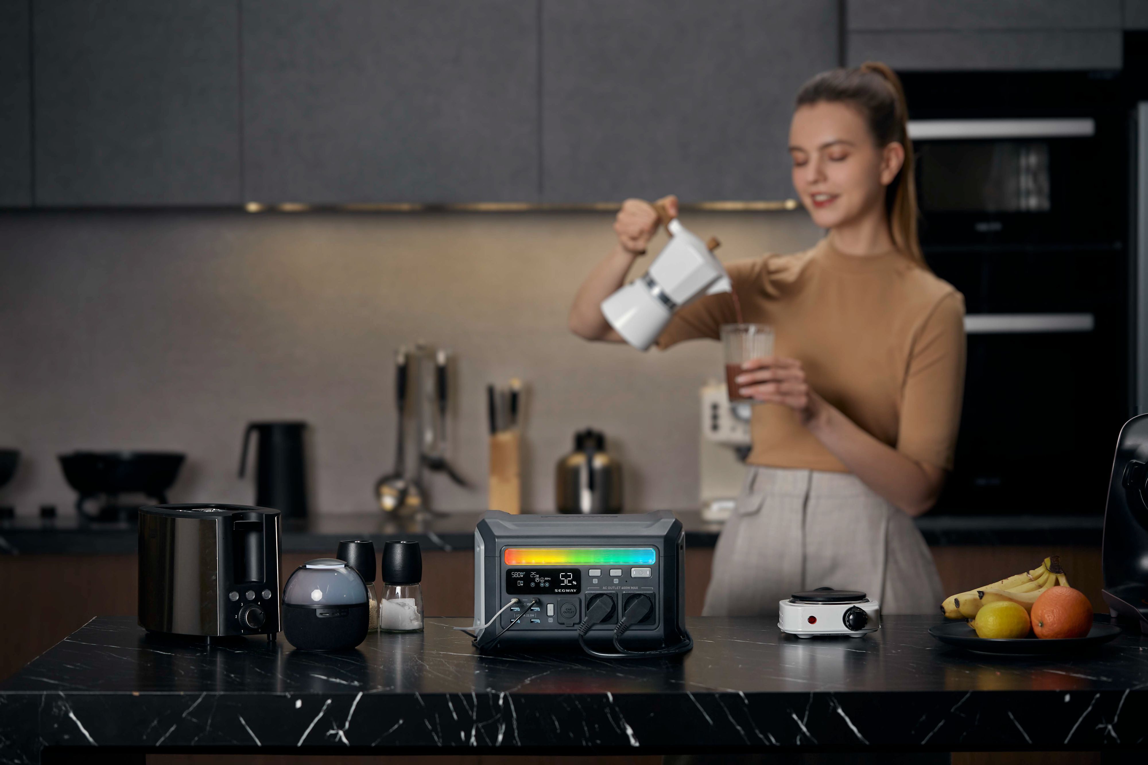 Портативна електростанція Segway LUMINA 500, 600W, 512Wh (AA.20.01.01.0004)фото9