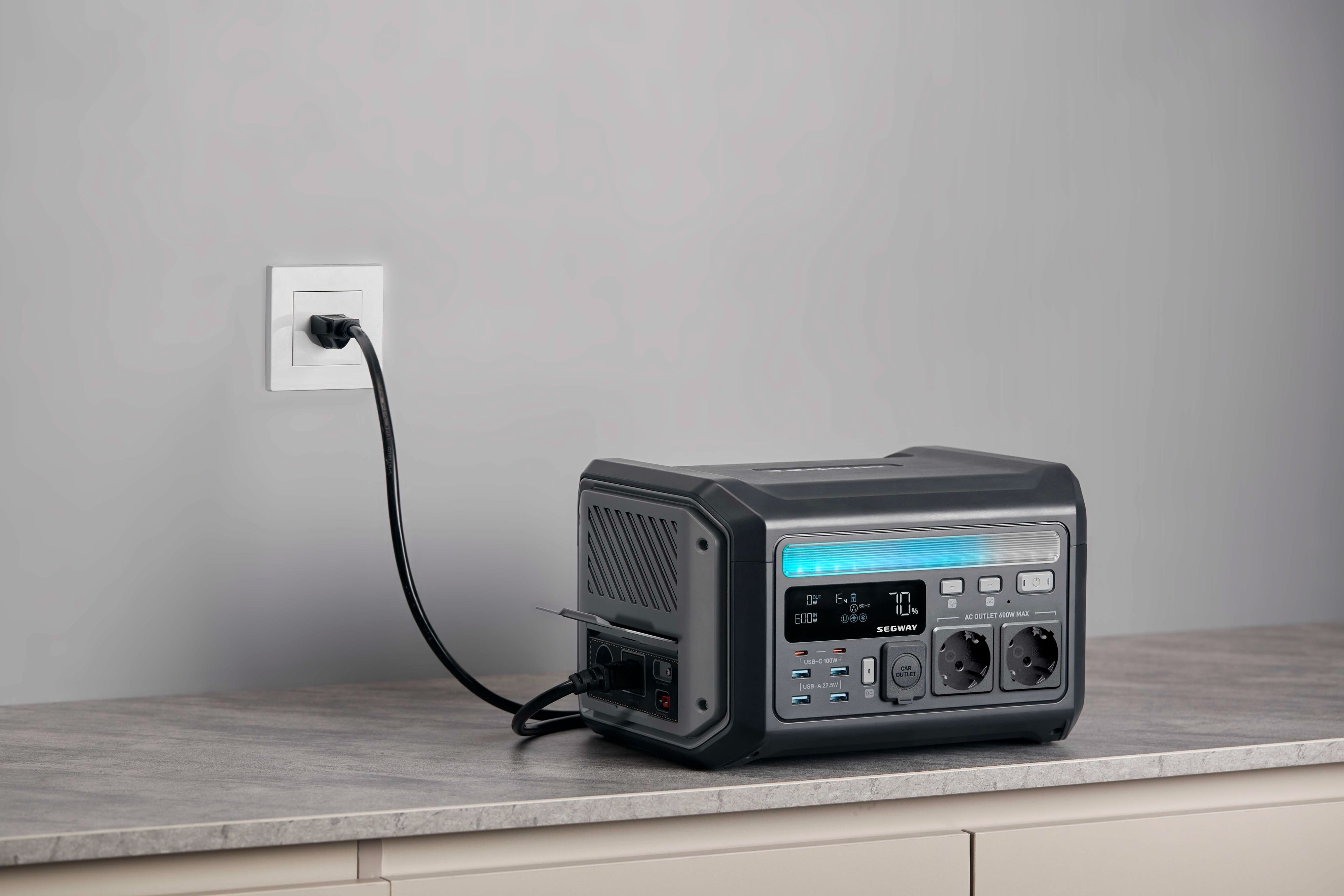 Портативна електростанція Segway LUMINA 500, 600W, 512Wh (AA.20.01.01.0004)фото15