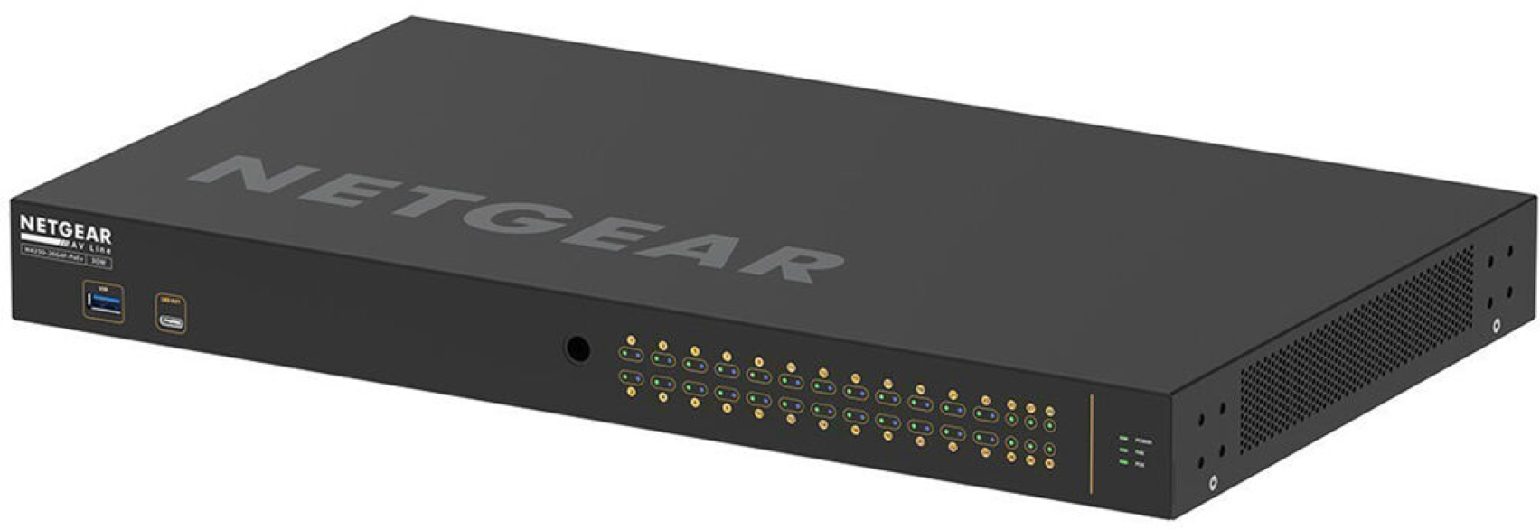 Коммутатор NETGEAR M4250-26G4F-PoE+ (GSM4230P), 26xGE (24xPoE), 4xSFP, AV Line, 300Вт, Управляемый L2 фото 5