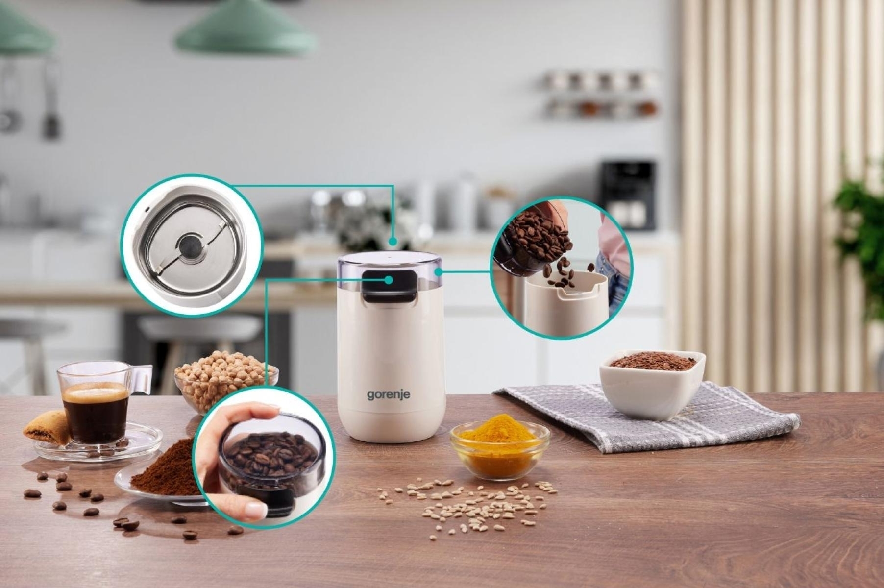 Кавомолка Gorenje SMK150SWфото