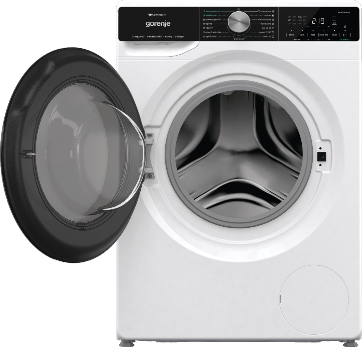 Комплект Пральна машина Gorenje WNS14A4TWIFI + Сушильна машина Gorenje DNS92фото4