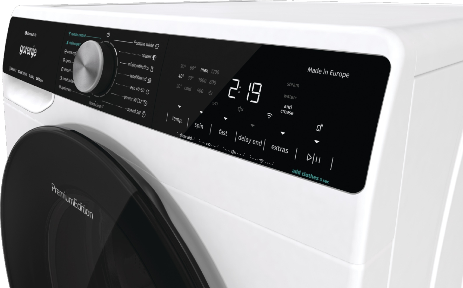 Комплект Пральна машина Gorenje WNS14A4TWIFI + Сушильна машина Gorenje DNS92фото20