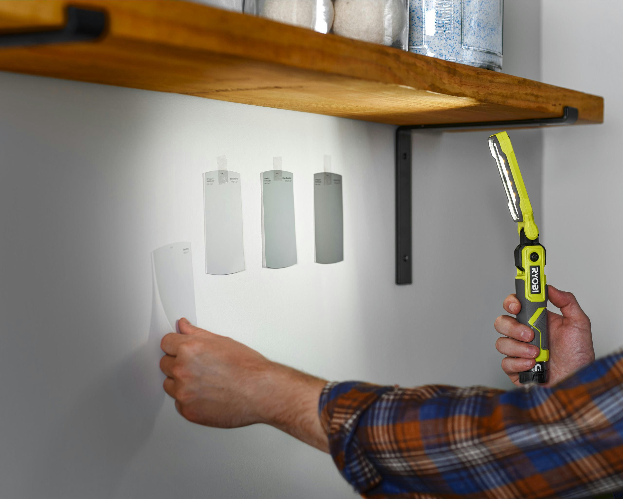 Ліхтар інспекційний акумуляторний Ryobi USB Lithium RLI4-120G, 4В, 2А·ч (5133006225)фото